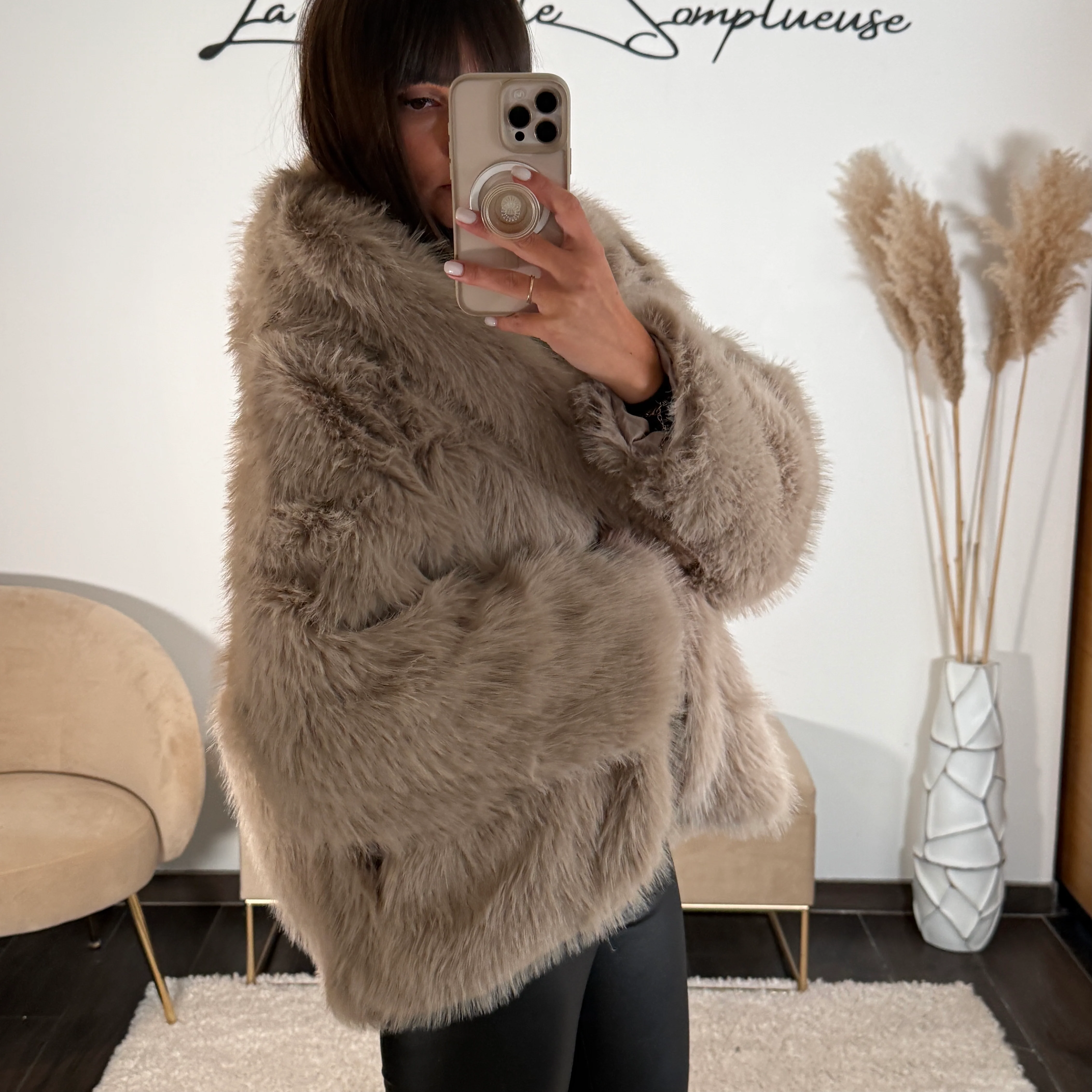 FOURRURE TAUPE ZELLY - Image 3