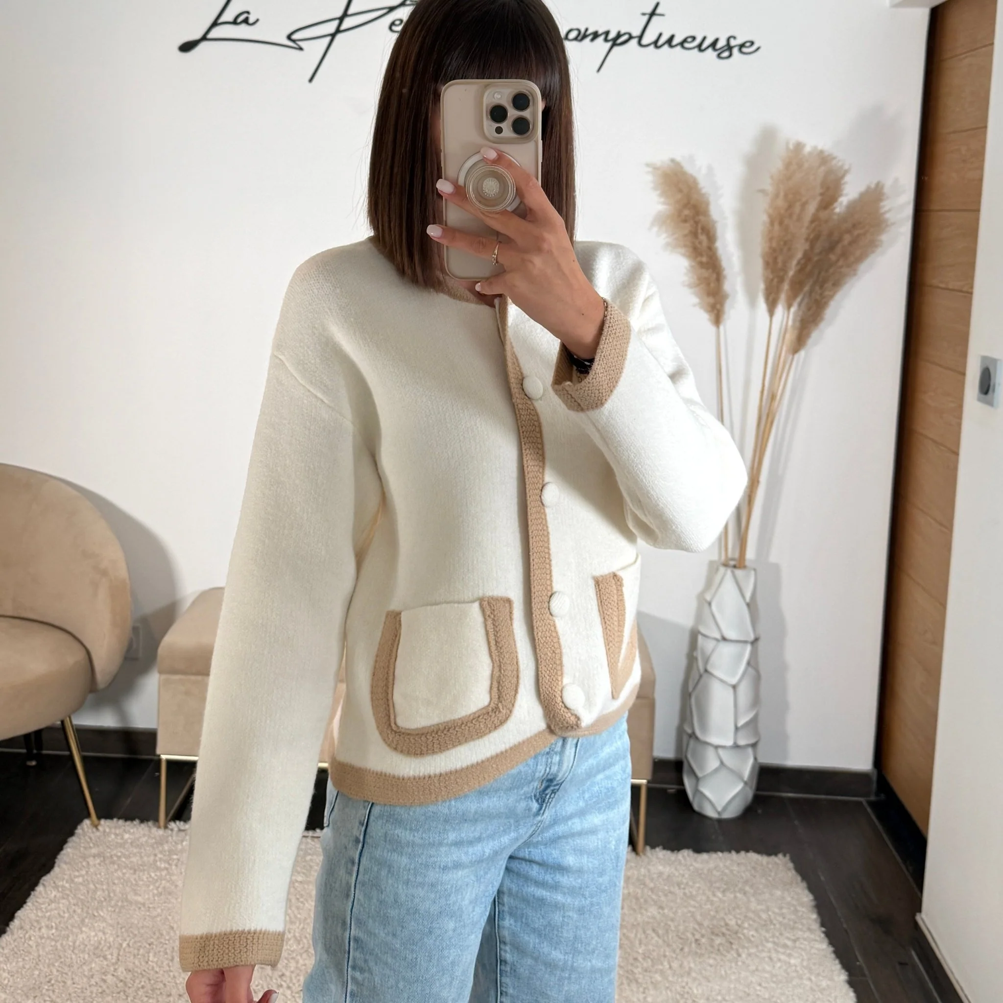 GILET ECRU DIEGO - Image 2