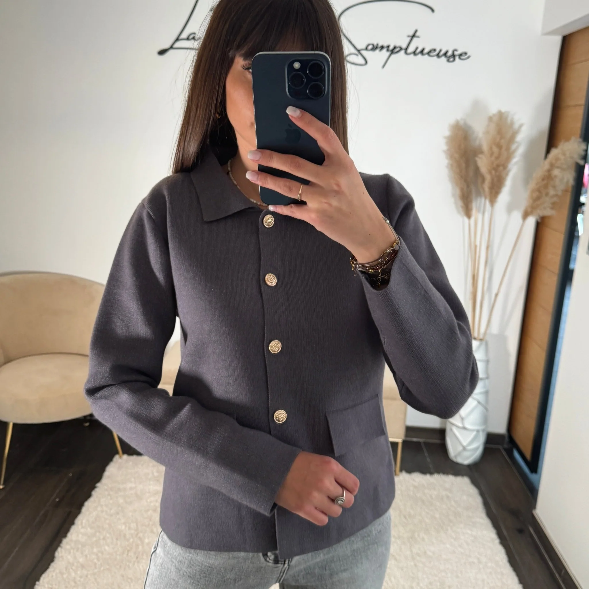 GILET GRIS GAETAN - Image 3