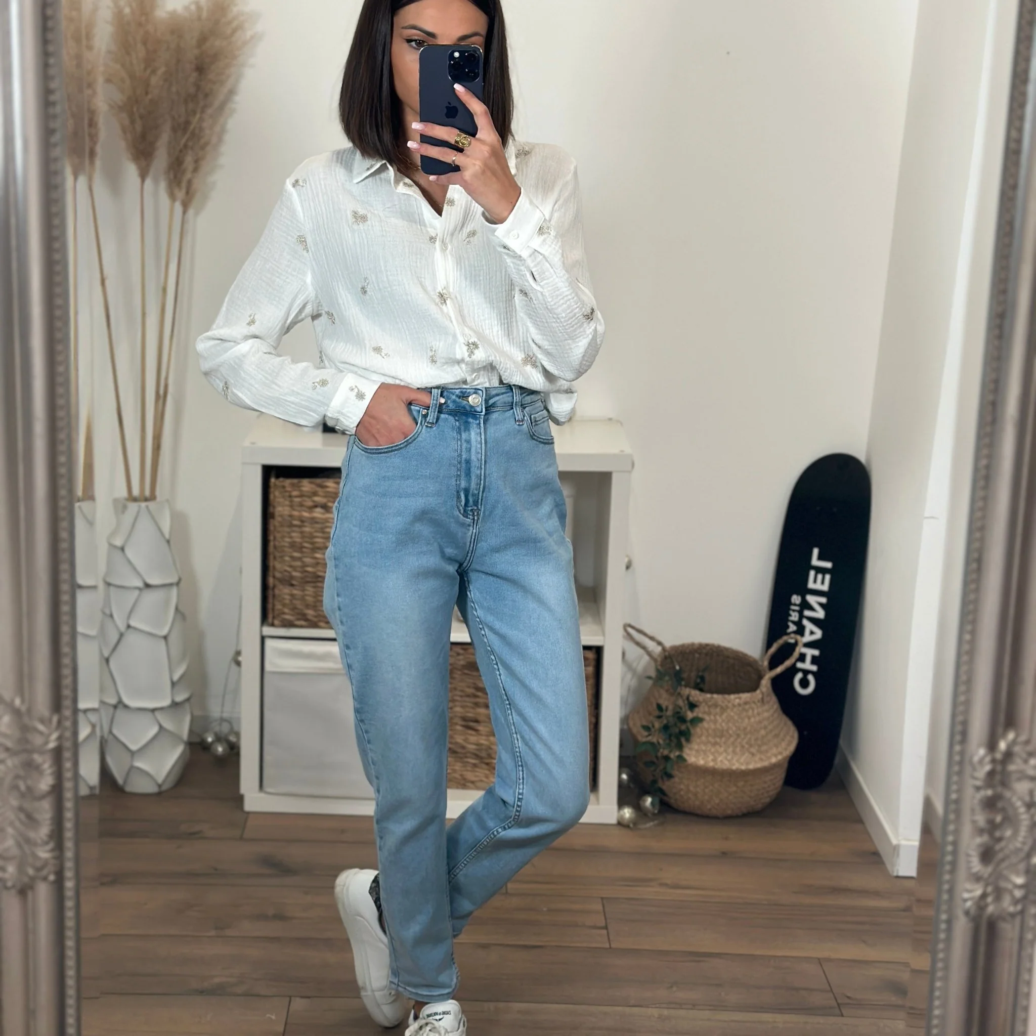 JEAN MOM BLEU ILYAN - Image 2