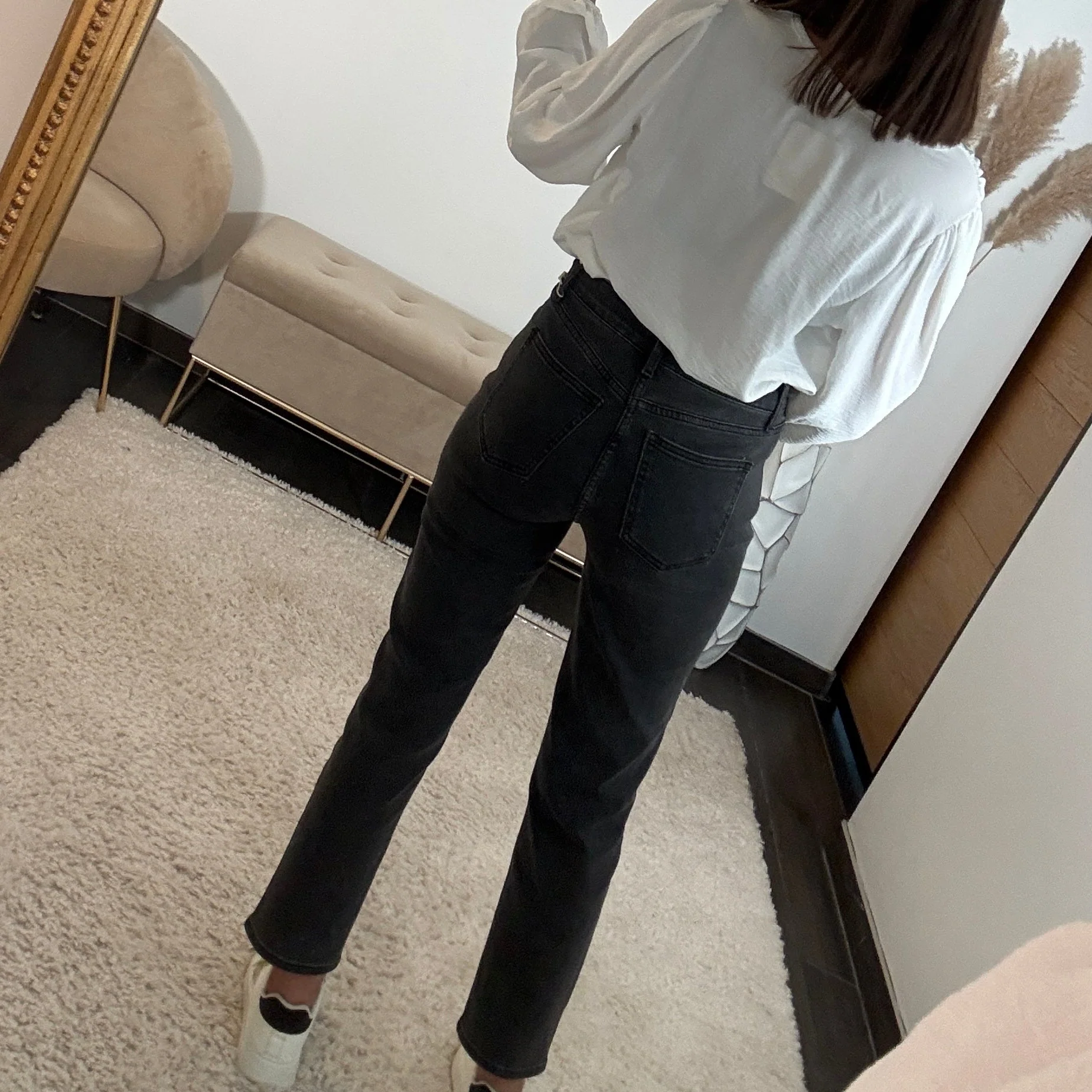 JEAN MOM GRIS FONCE - Image 3