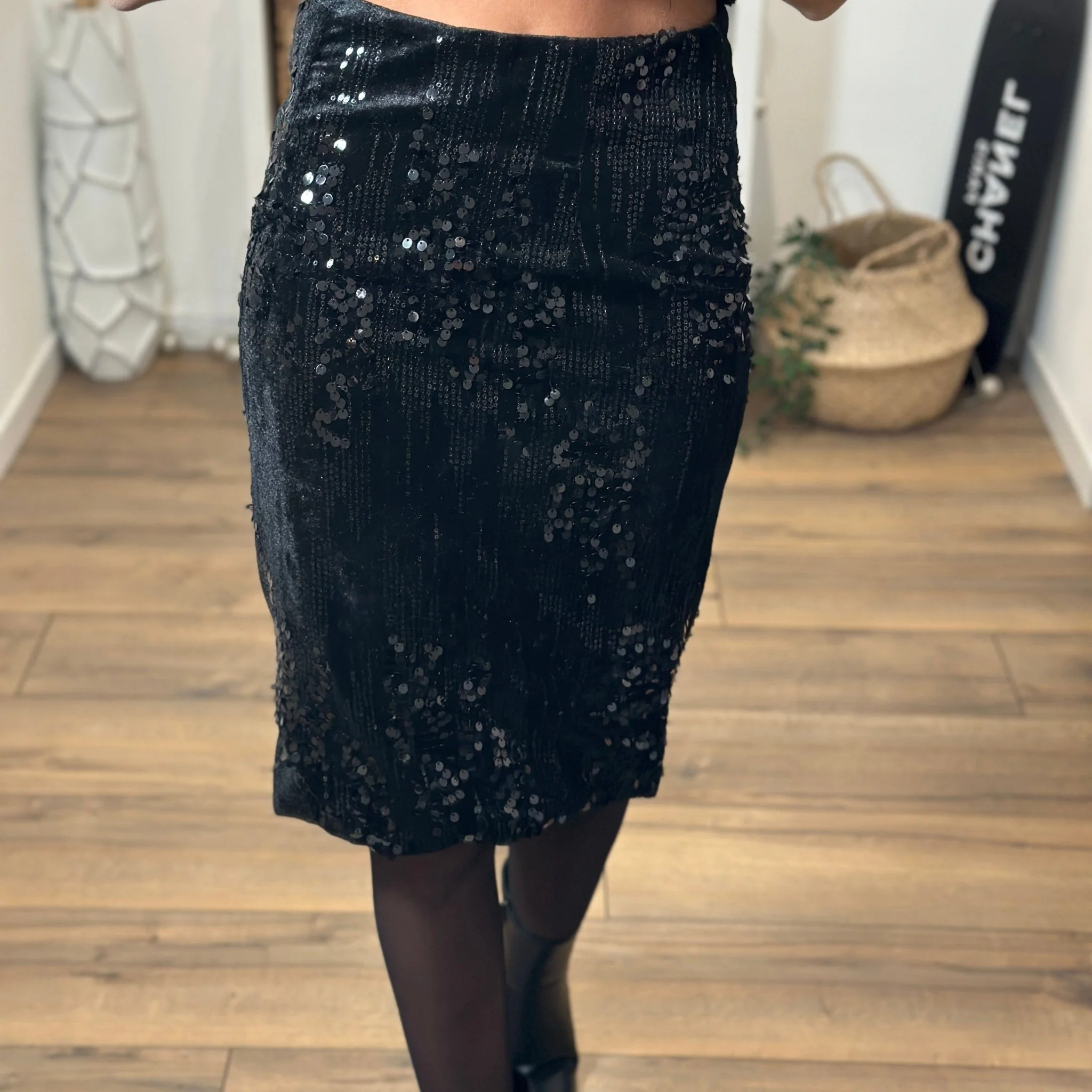 JUPE NOIRE ASSIA