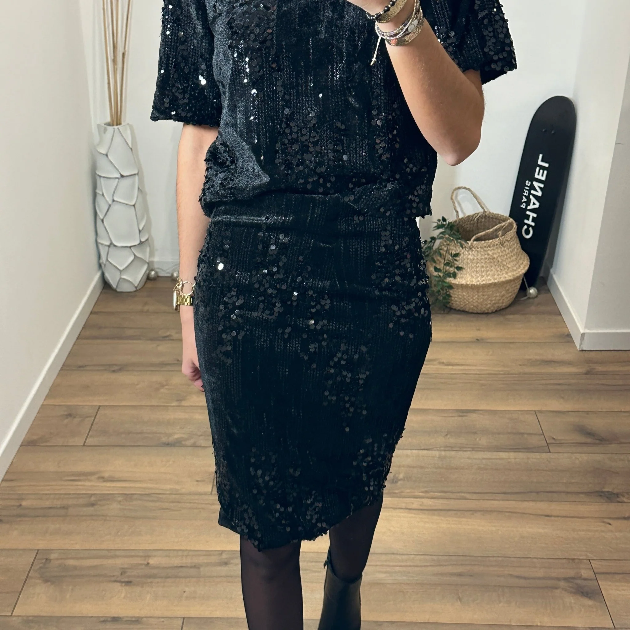 JUPE NOIRE ASSIA - Image 2