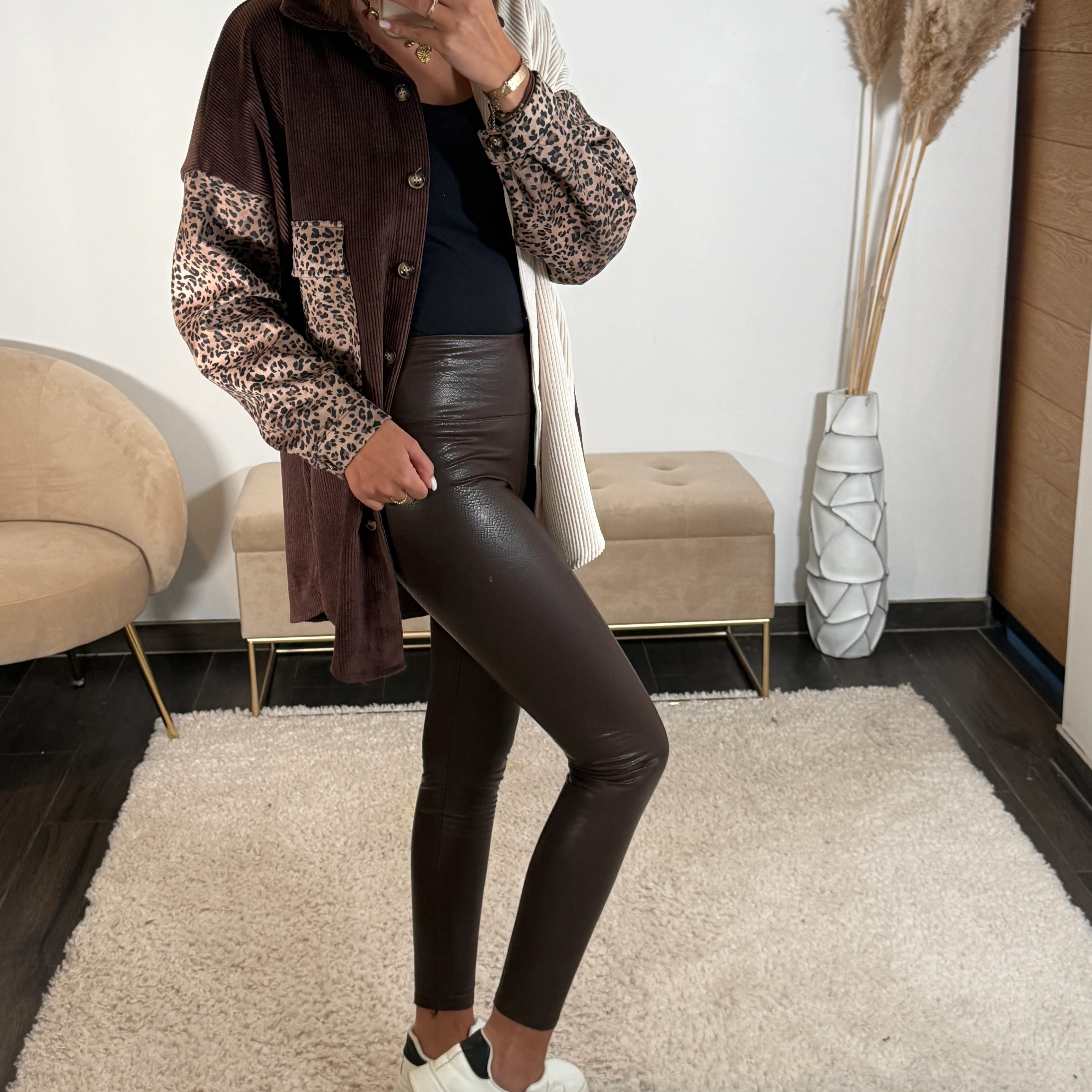 LEGGING CROCO CHOCO DANY - Image 2