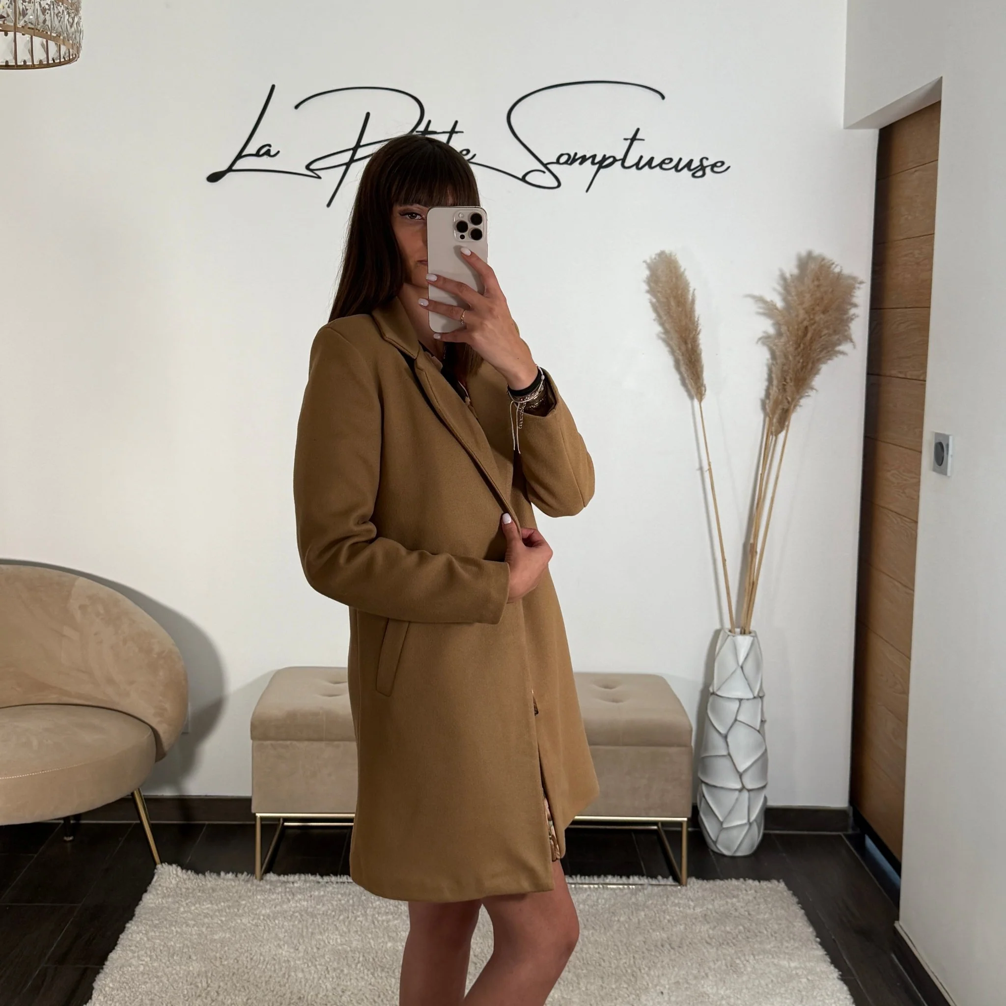 MANTEAU CAMEL BASILE - Image 3