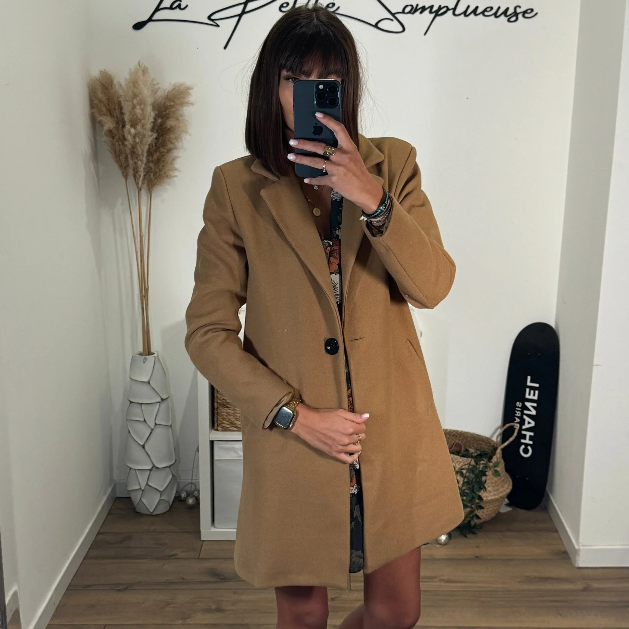 MANTEAU CAMEL BASILE - Image 5