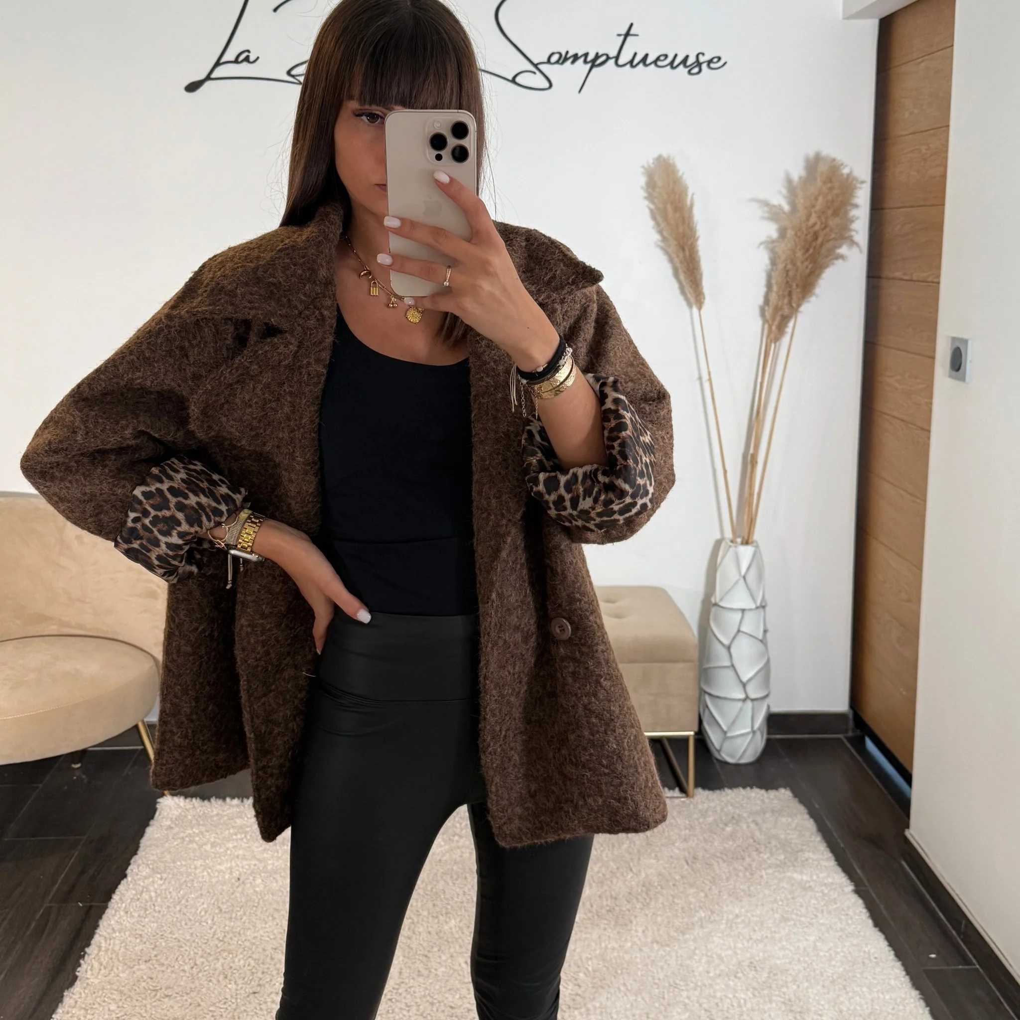 MANTEAU CHOCO LEO