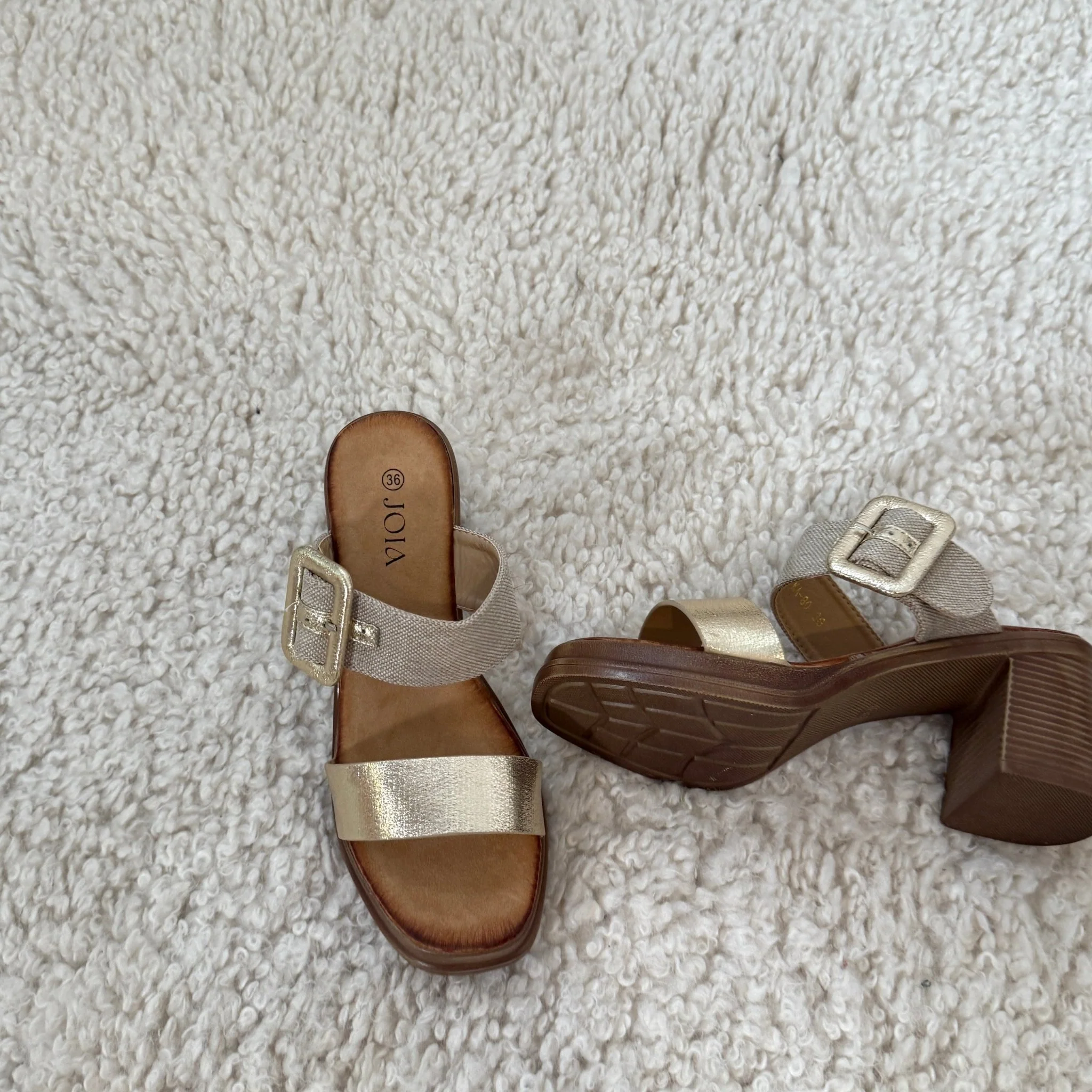 MULES GOLD ZOE - Image 4
