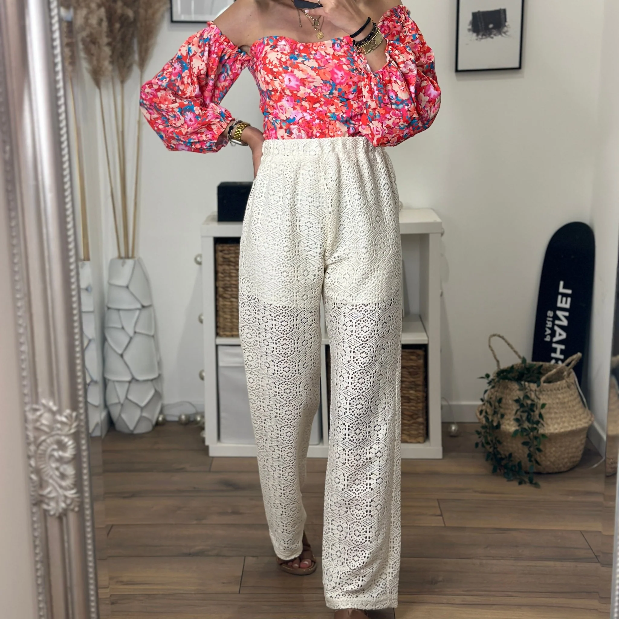 PANTALON ECRU JOYA