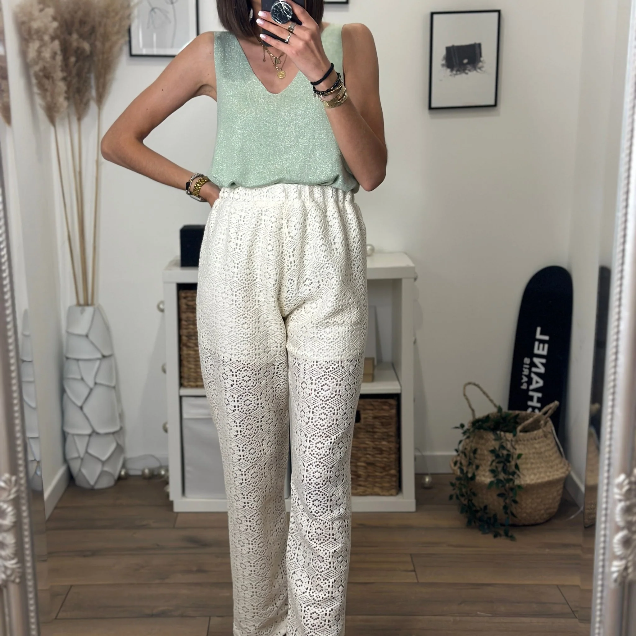PANTALON ECRU JOYA - Image 3