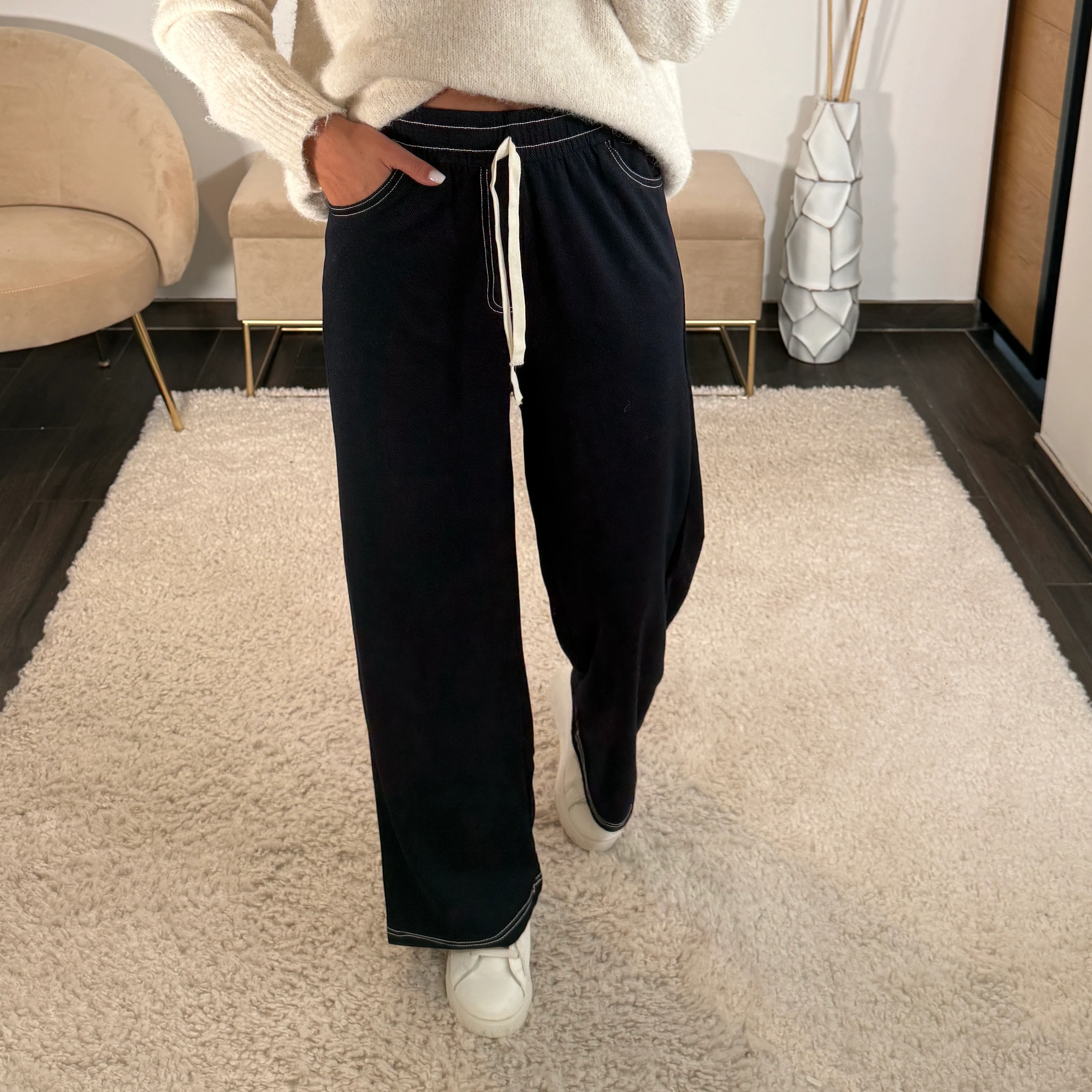 PANTALON BLEU FONCE CONOR
