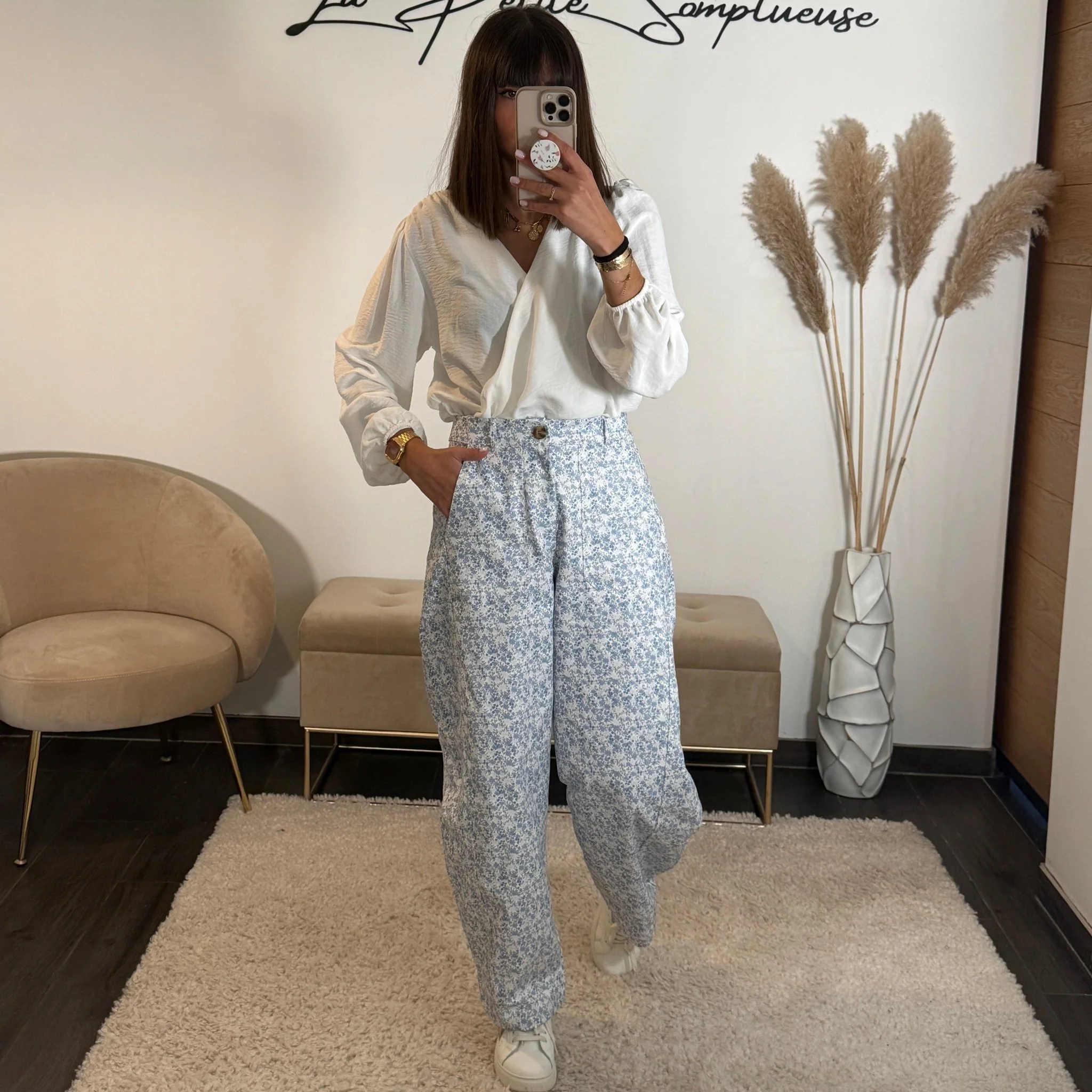 PANTALON BLEU LIBERTY