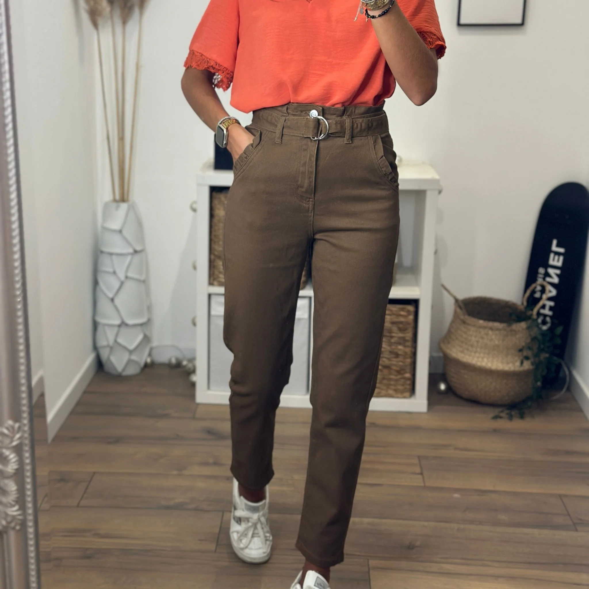 PANTALON CAMEL RAPHAEL