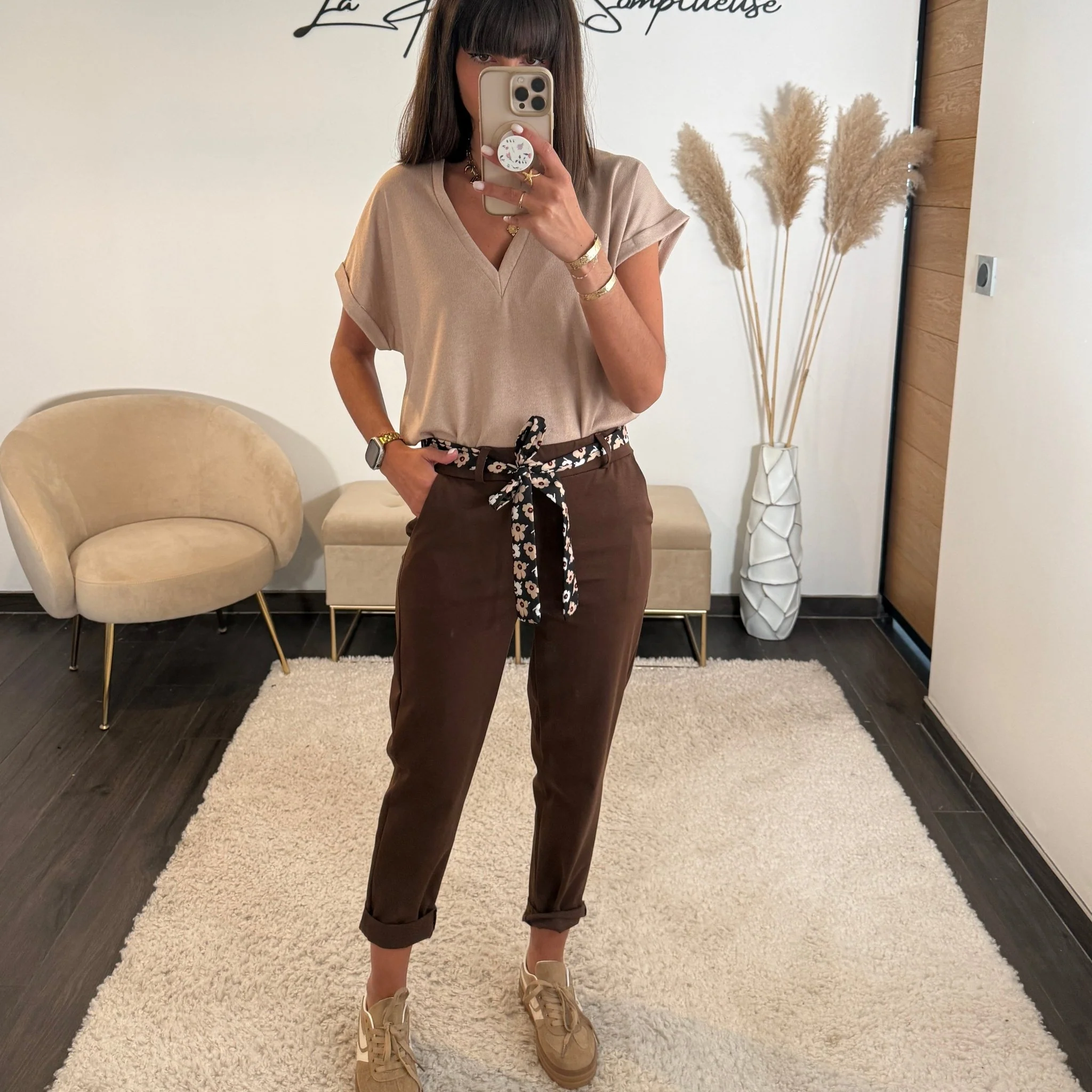 PANTALON CHOCO FOULARD DIEGO - Image 2