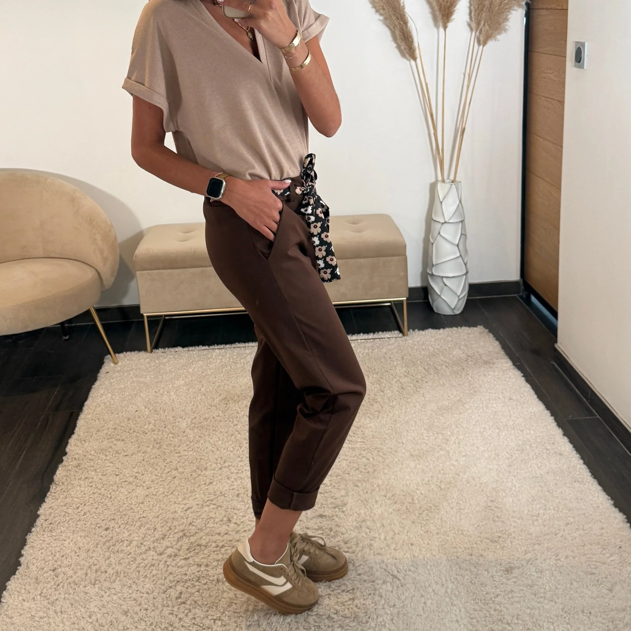PANTALON CHOCO FOULARD DIEGO - Image 3