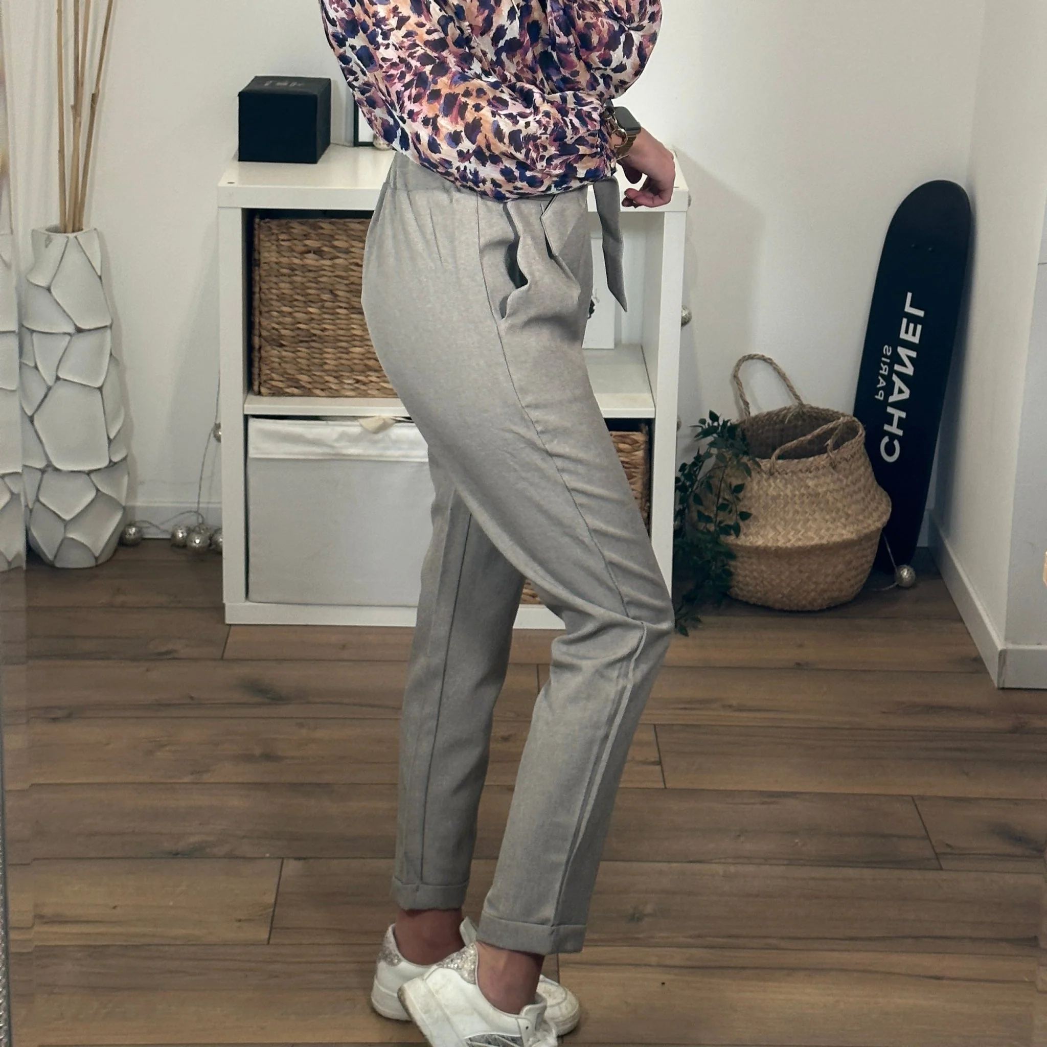 PANTALON GRIS/TAUPE GABY - Image 2