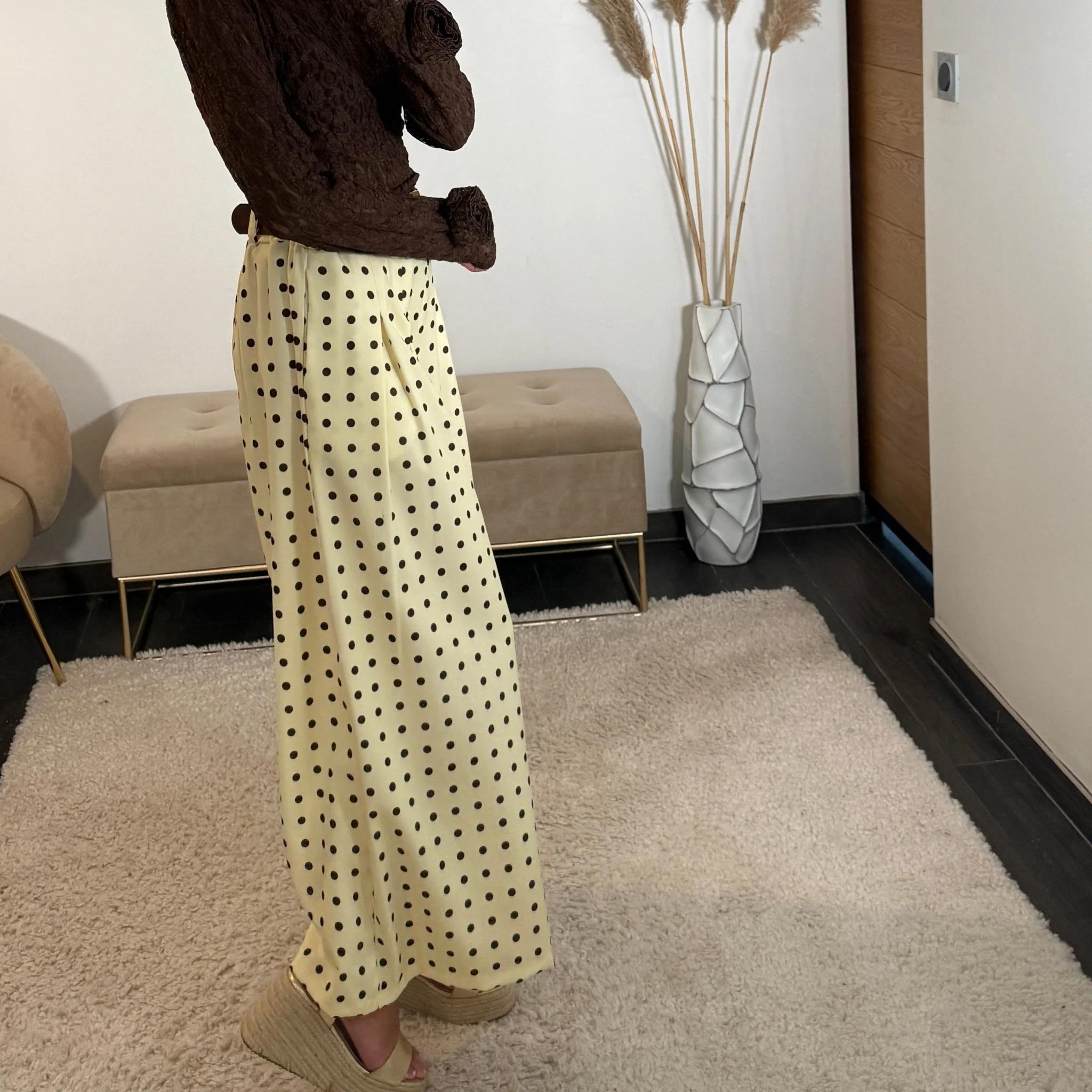 PANTALON JAUNE POIS PENNY - Image 3