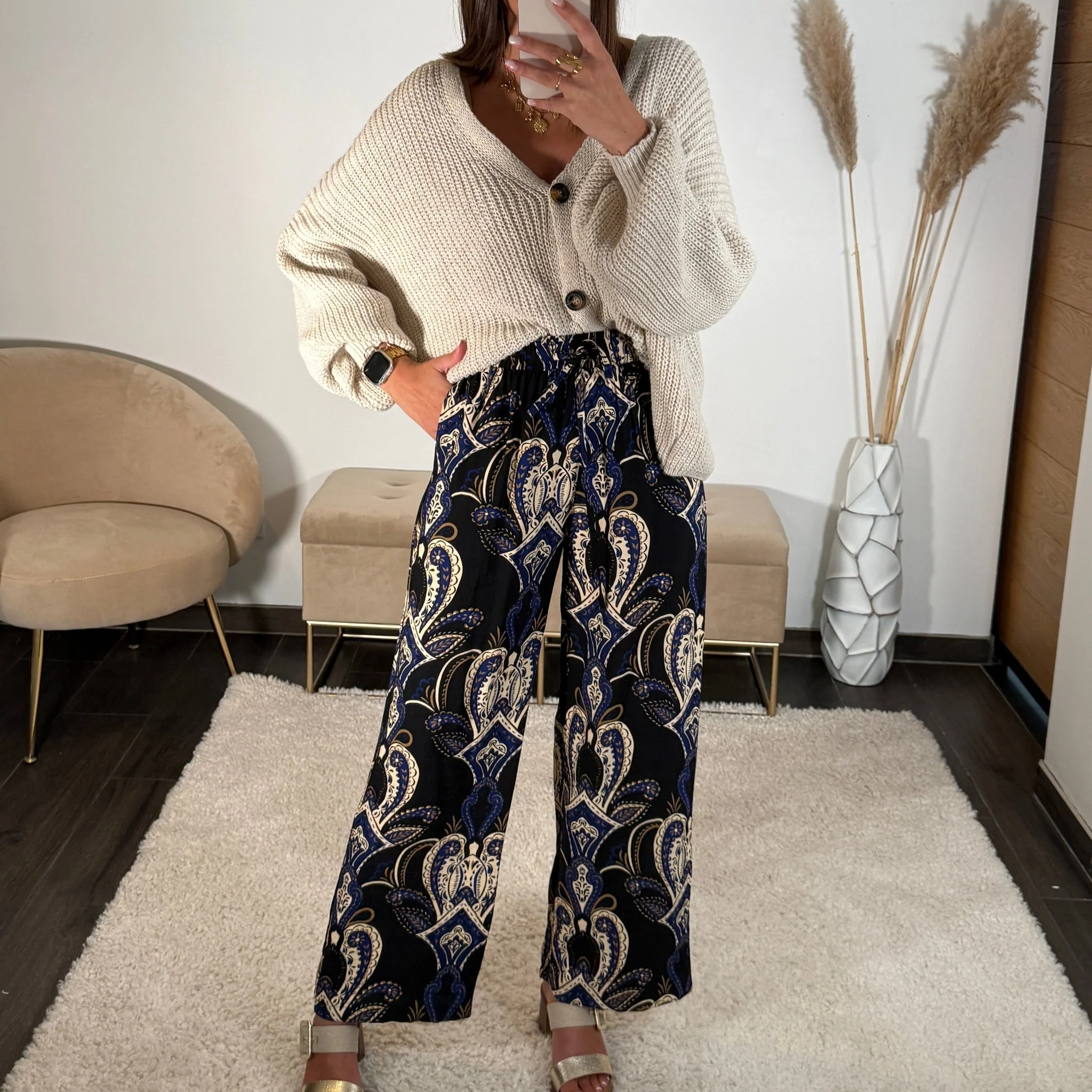 PANTALON MARINE HUGO