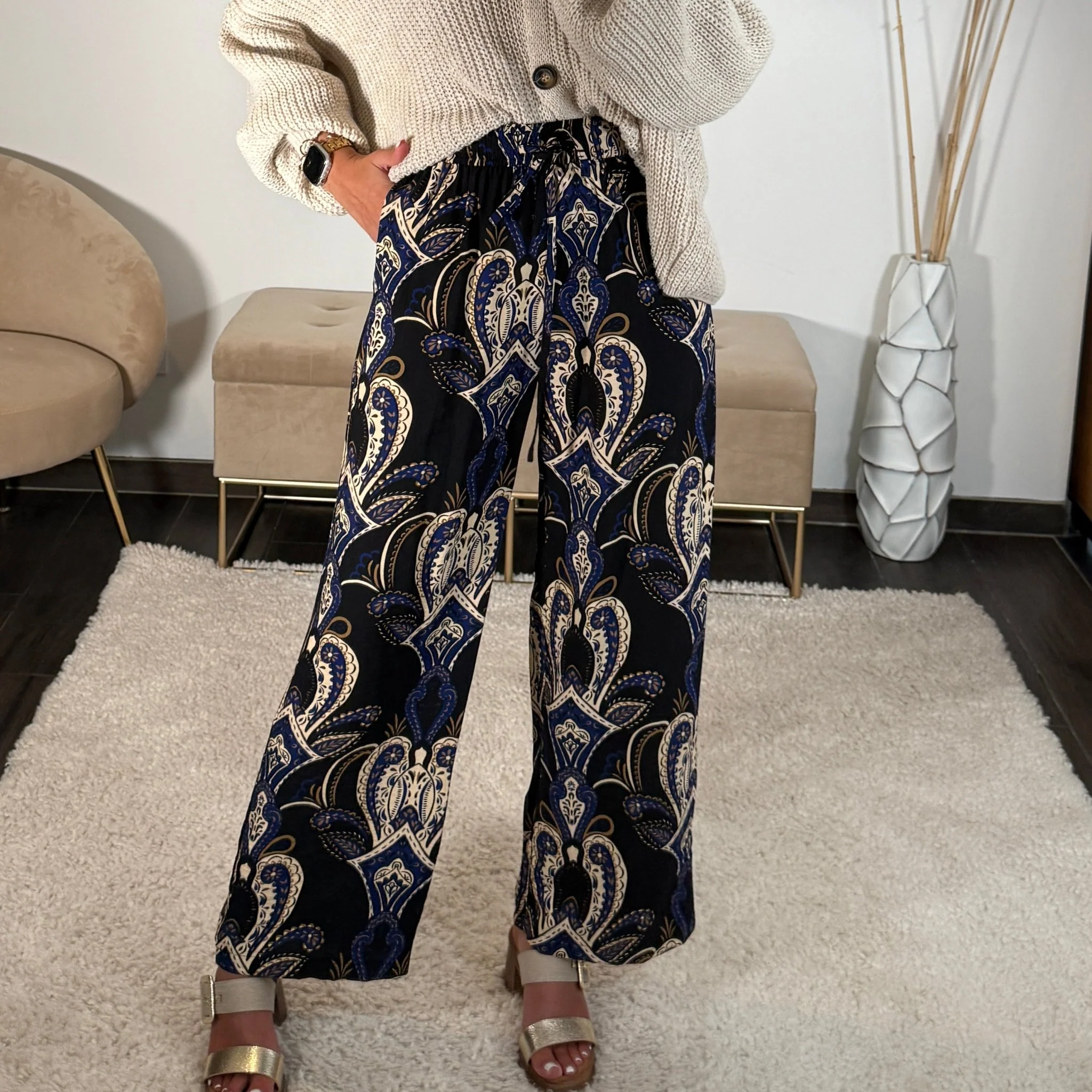 PANTALON MARINE HUGO - Image 2