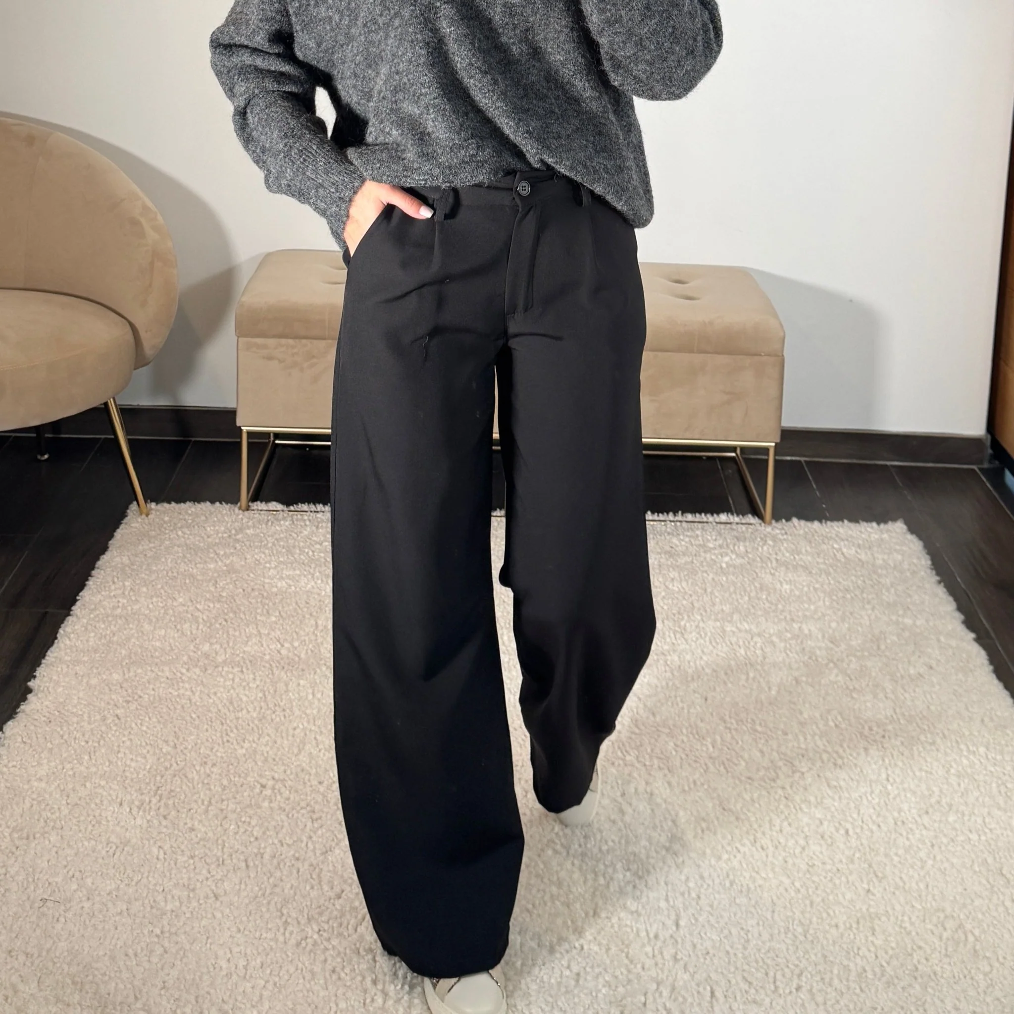 PANTALON NOIR JEAN - Image 2
