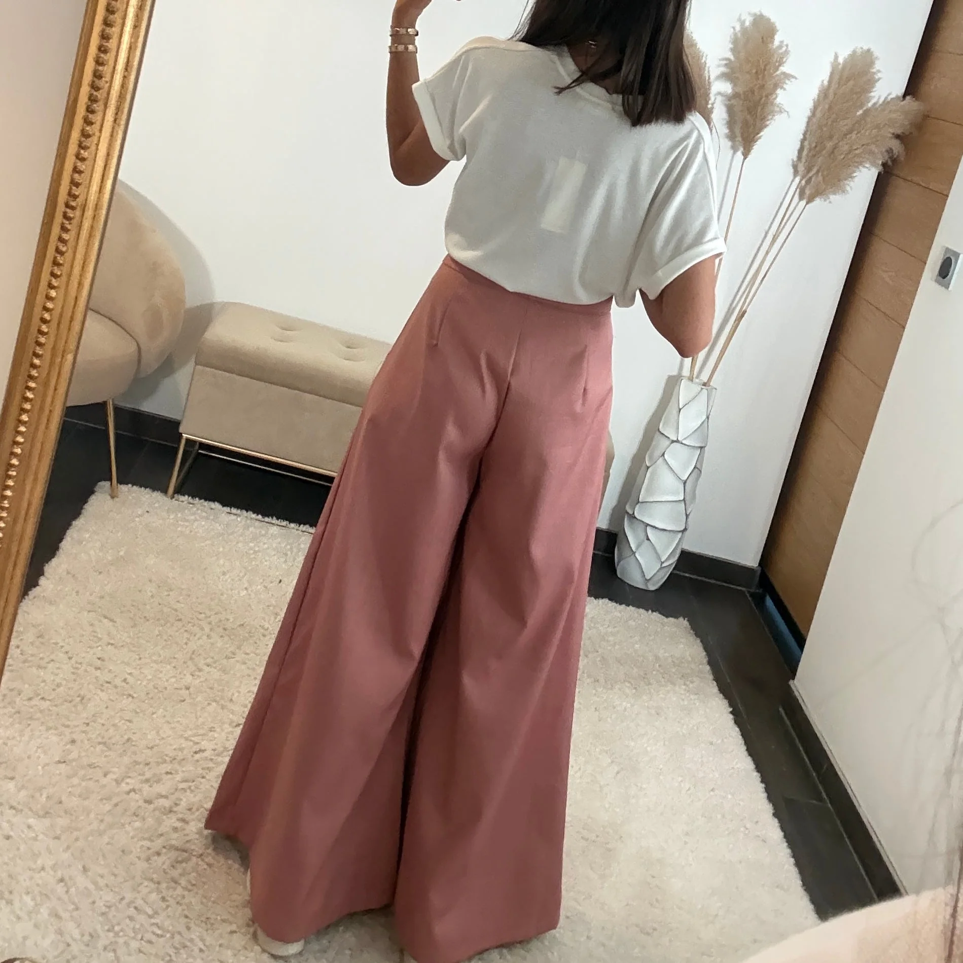 PANTALON VIEUX ROSE SCRATCH - Image 3