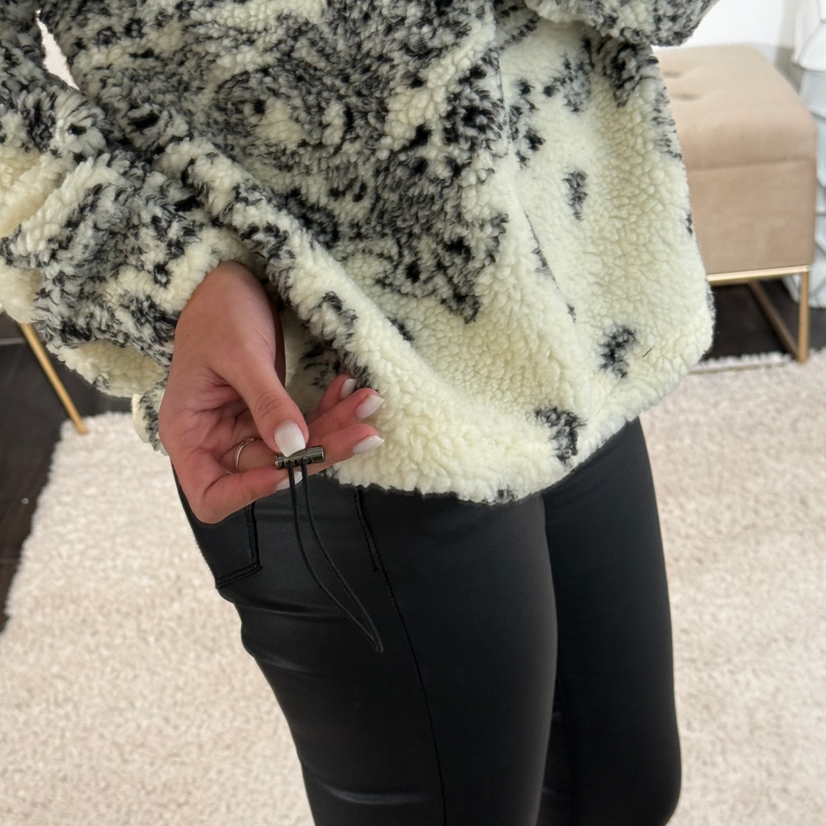 PULL BLANC POLAIRE MAHO - Image 5