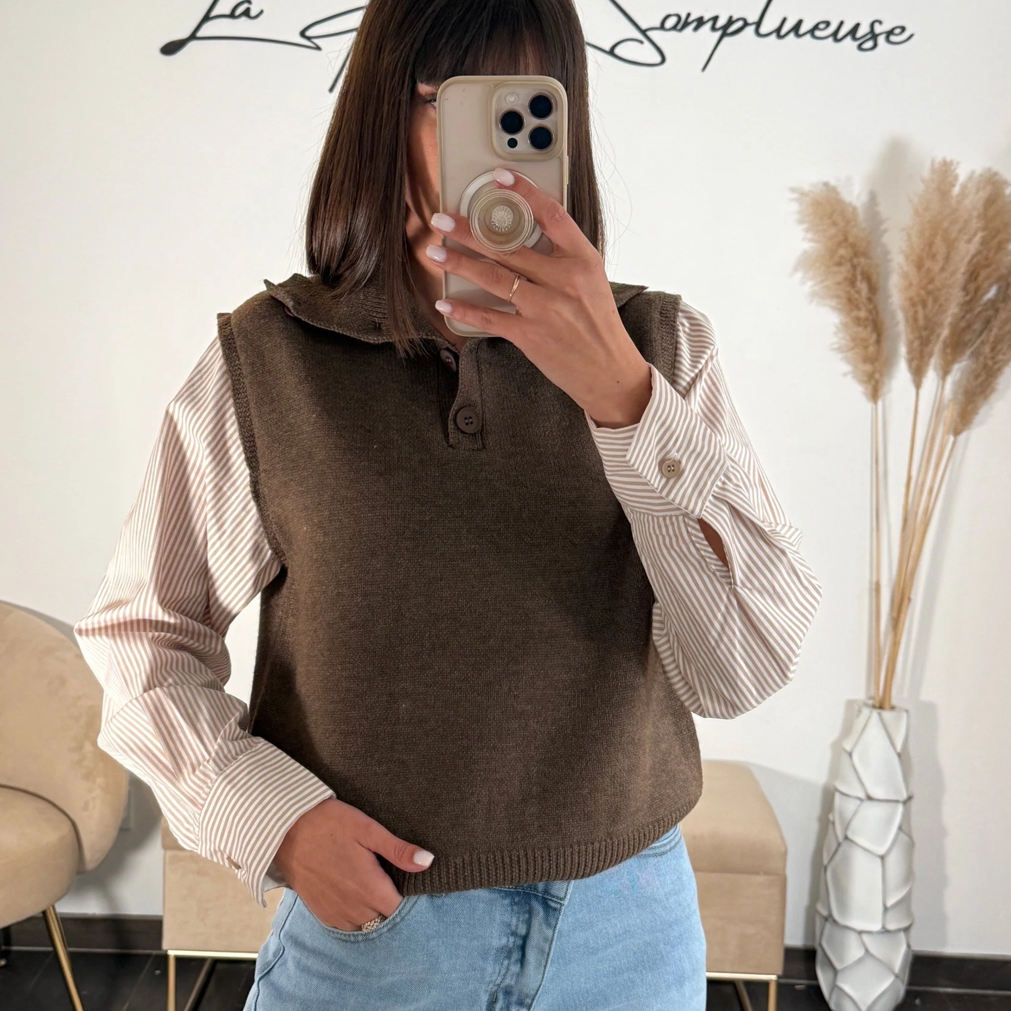 PULL/CHEMISE CHOCO JOEY