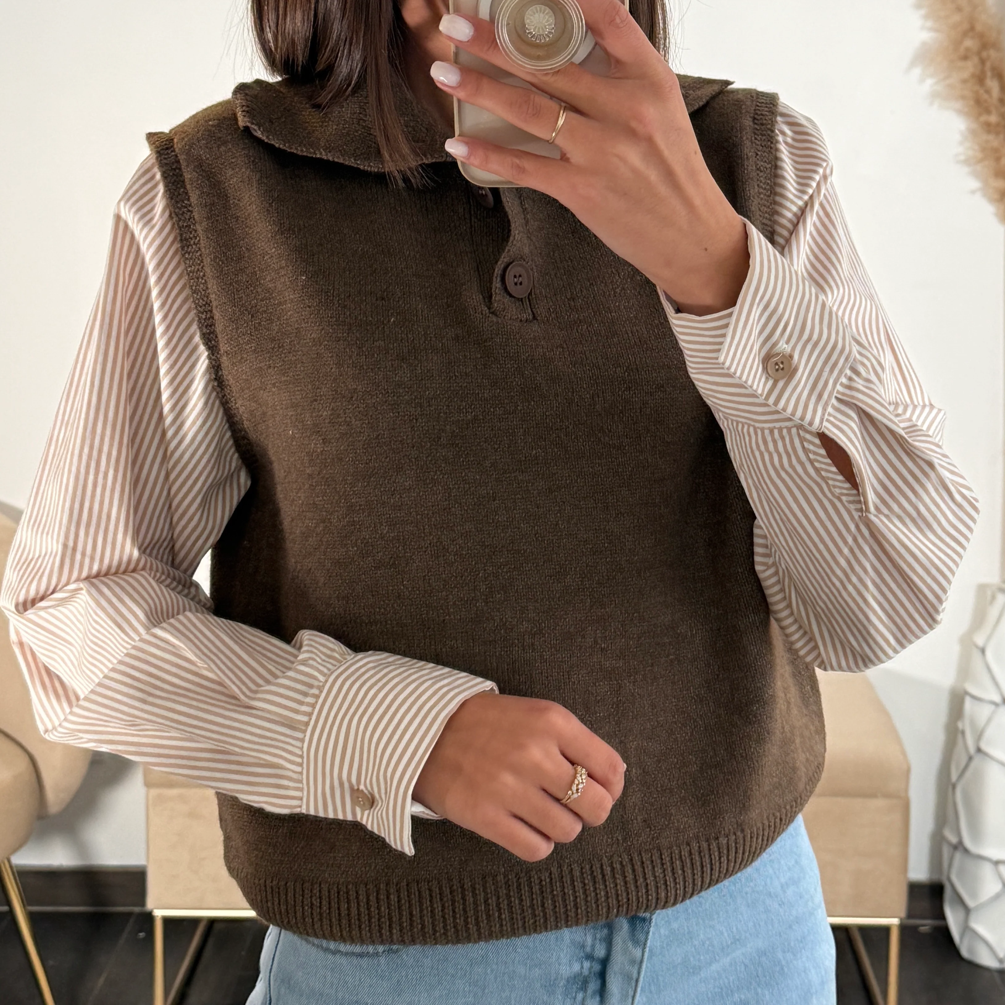 PULL/CHEMISE CHOCO JOEY - Image 2