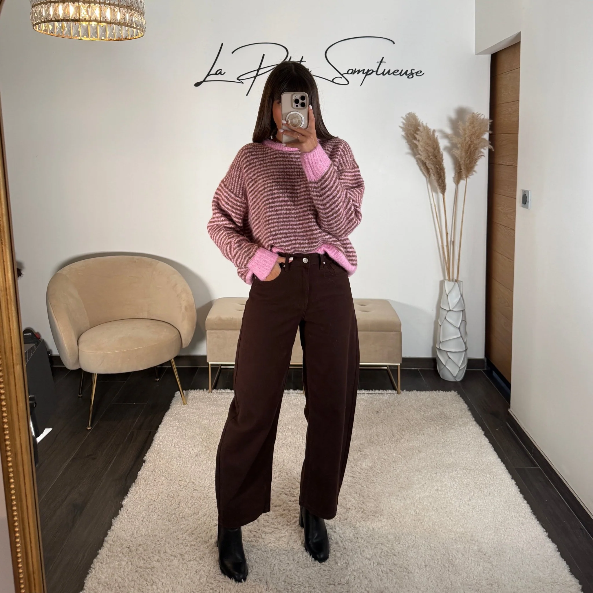 PULL LAINE RAYE ROSE BROWN - Image 4