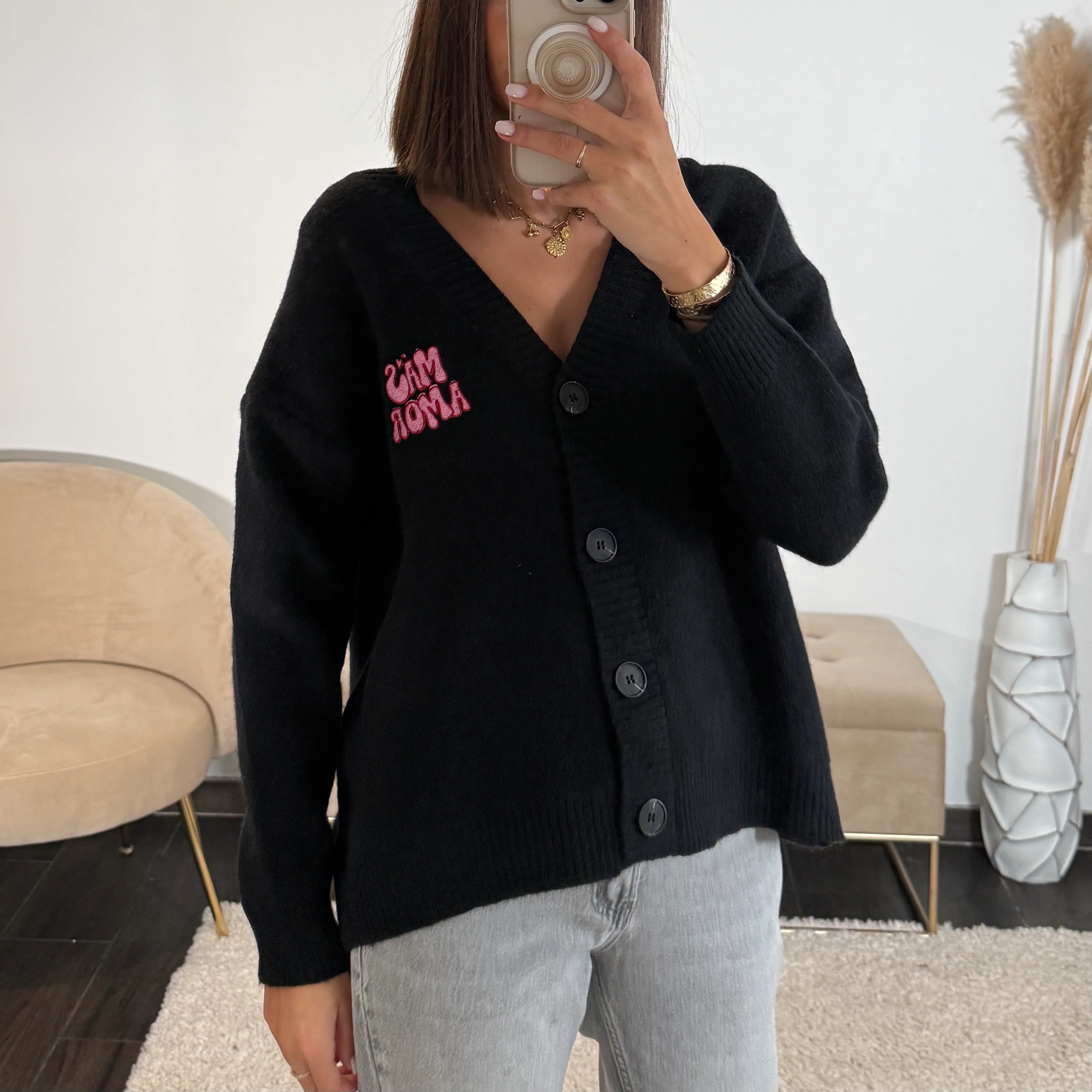 PULL MAS AMOR NOIR