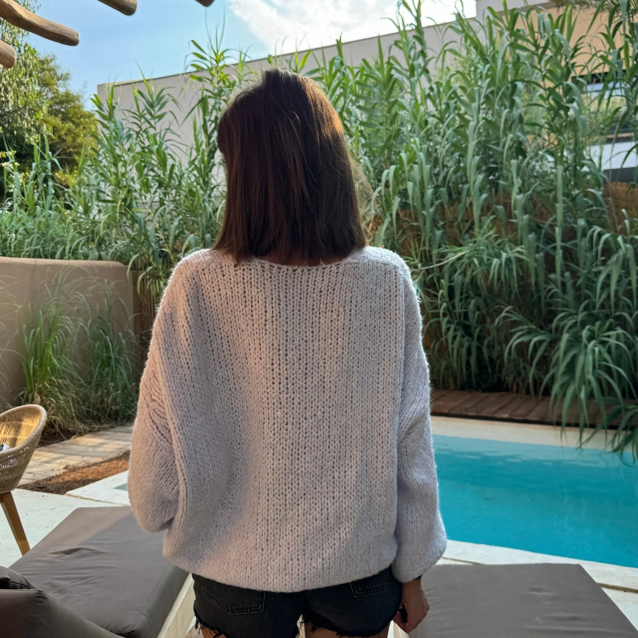 PULL NOEUD LILAS SOAN - Image 3