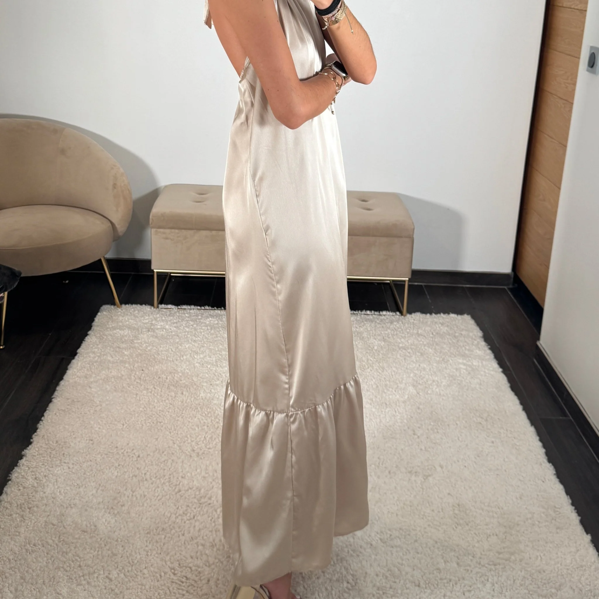 ROBE BEIGE ALINA - Image 3