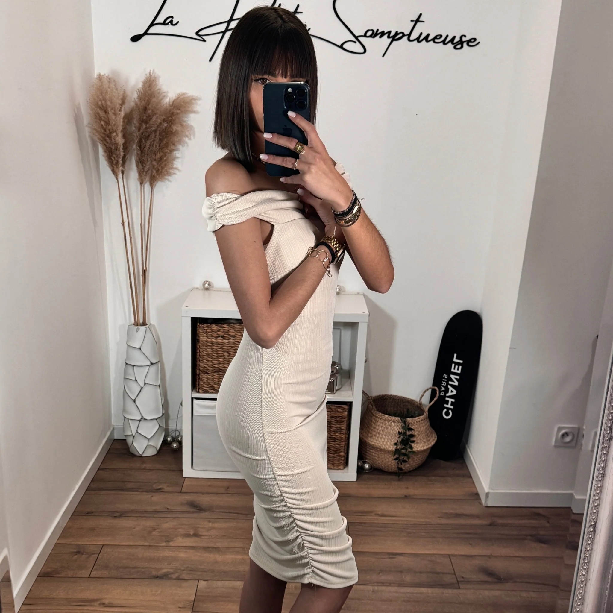 ROBE BEIGE AMANDINE - Image 3