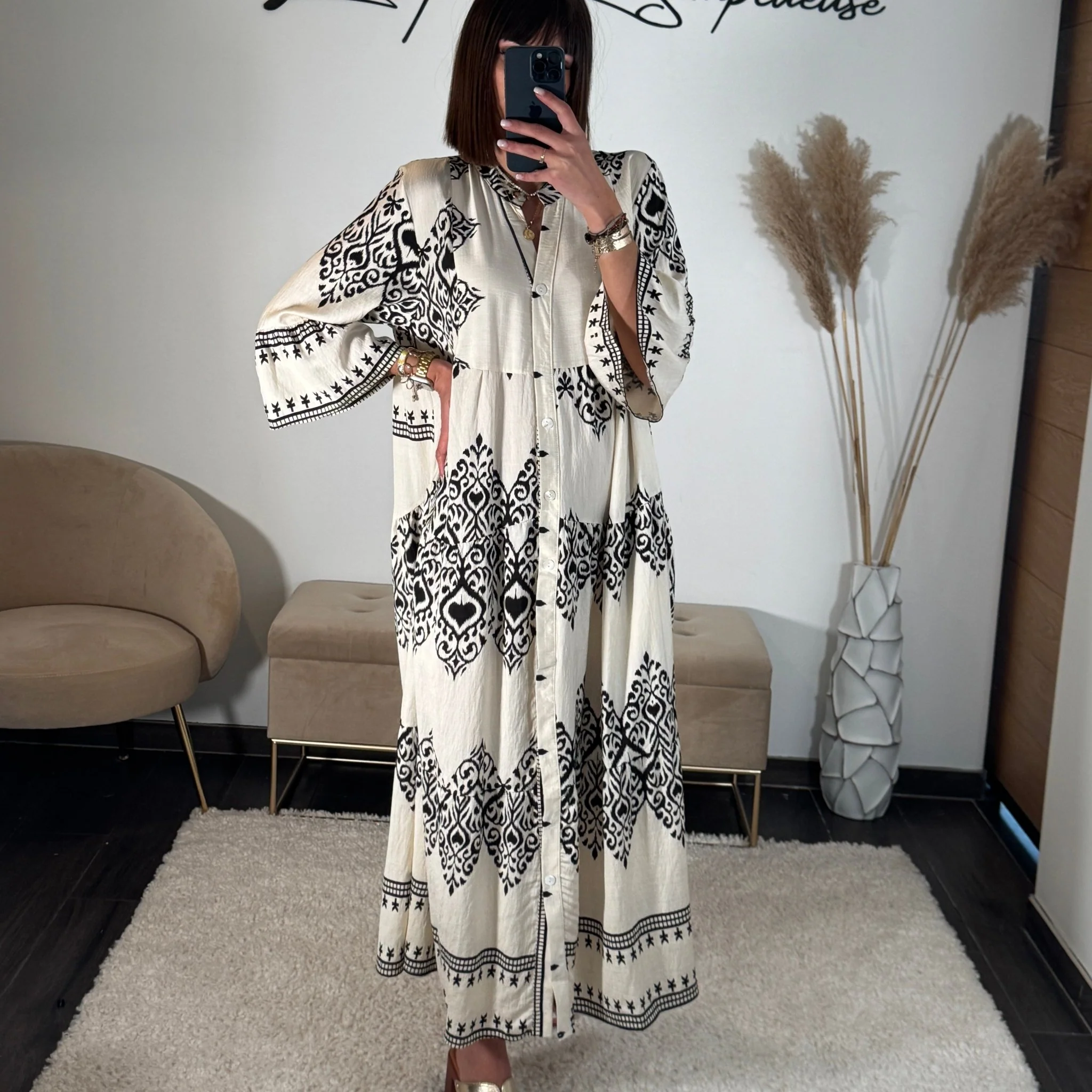 ROBE BEIGE ANGIE - Image 3