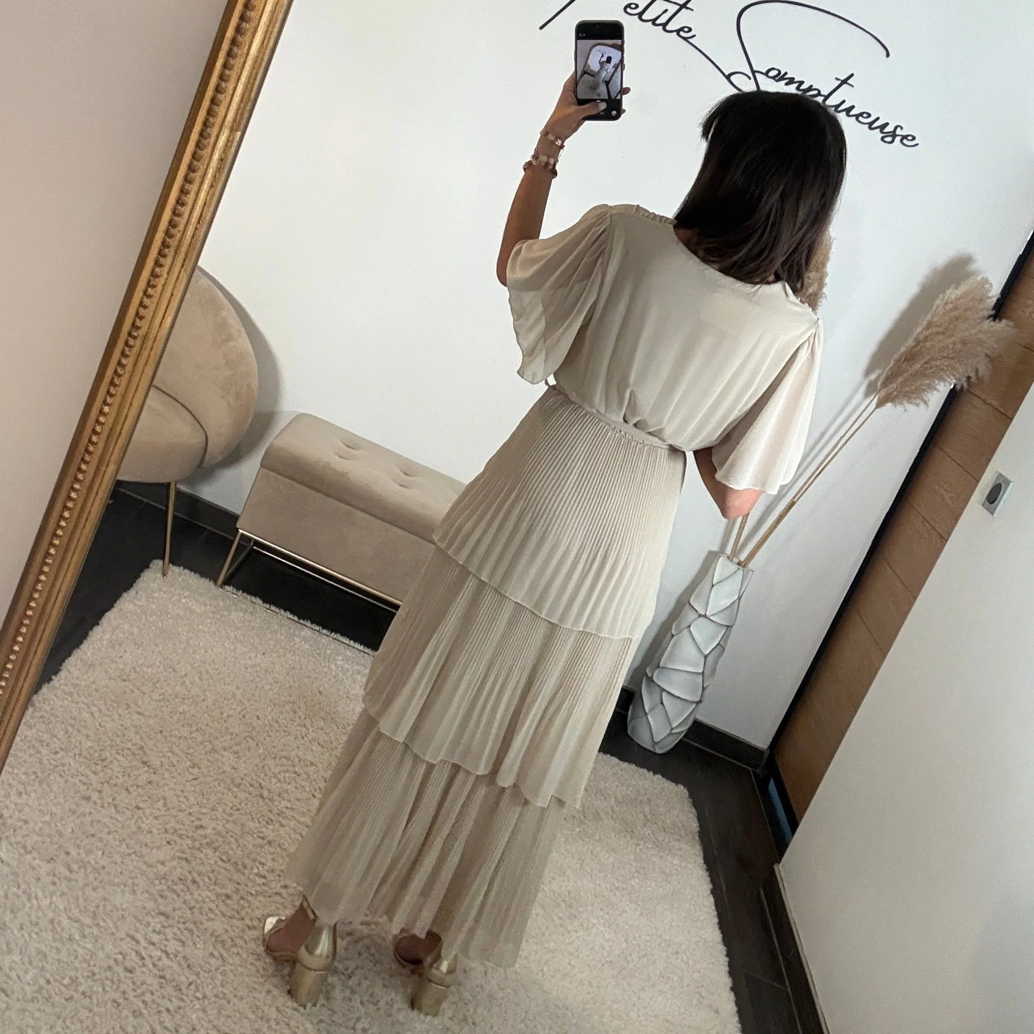 ROBE BEIGE APPOLINE - Image 3