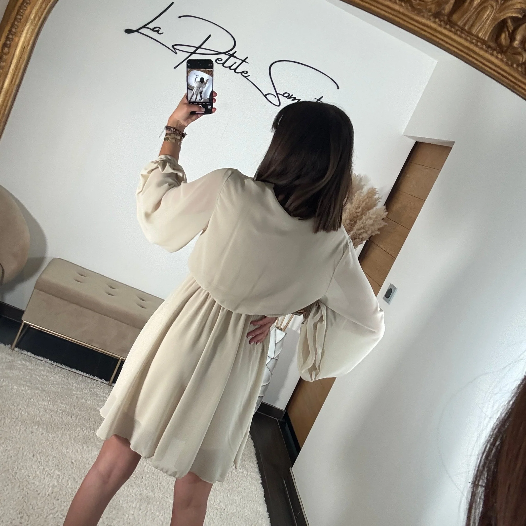 ROBE BEIGE ARIANA - Image 4