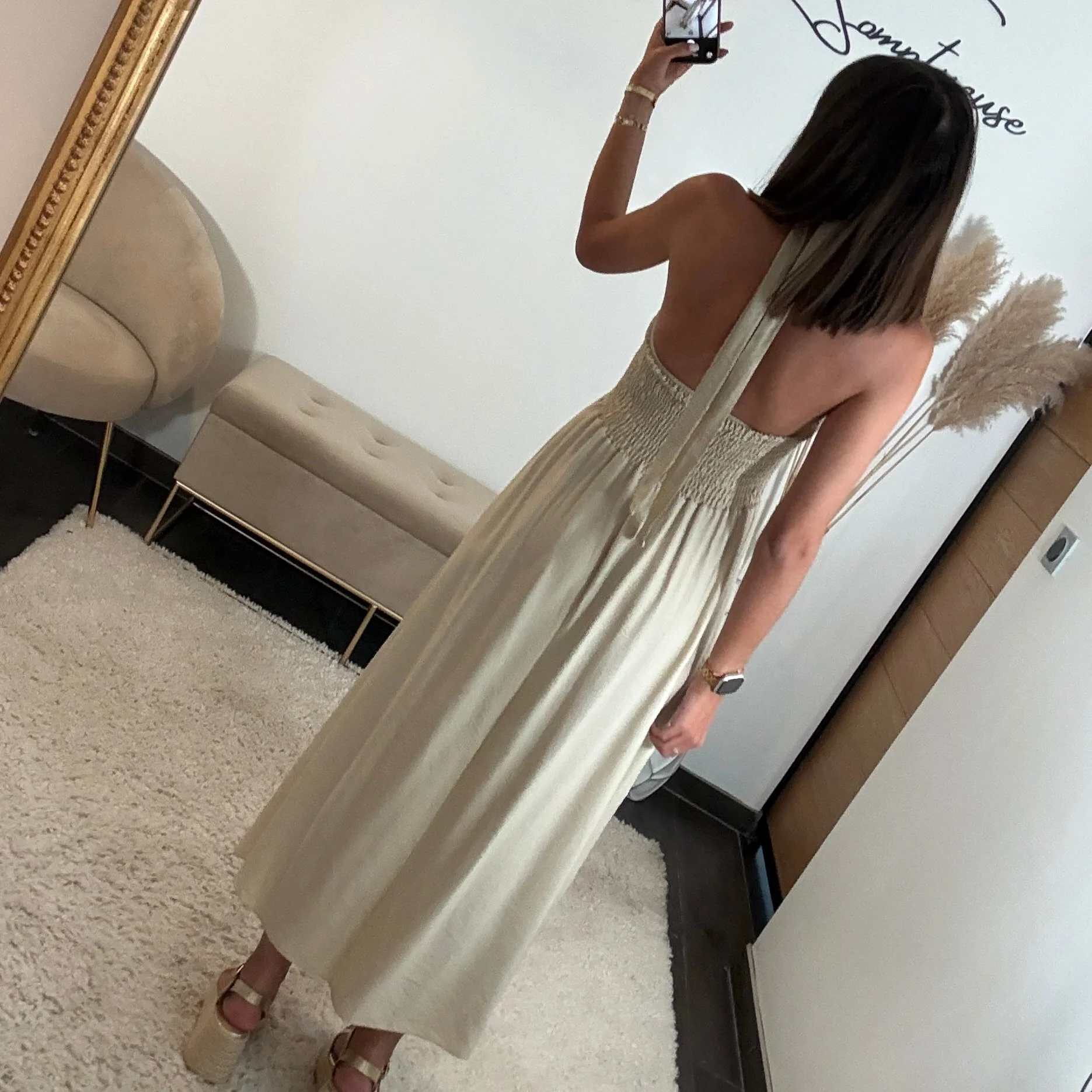 ROBE BEIGE CORRINA - Image 3
