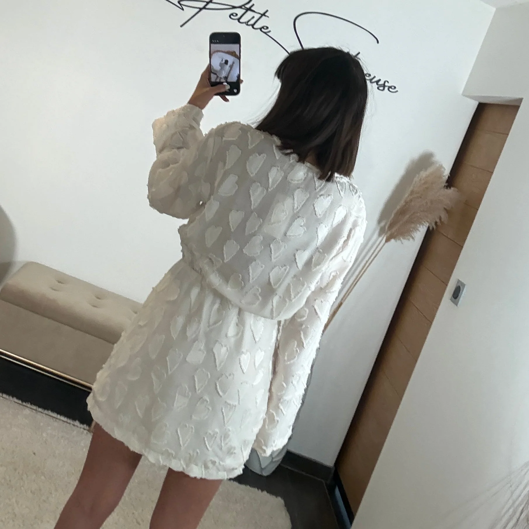 ROBE BEIGE HEART - Image 4