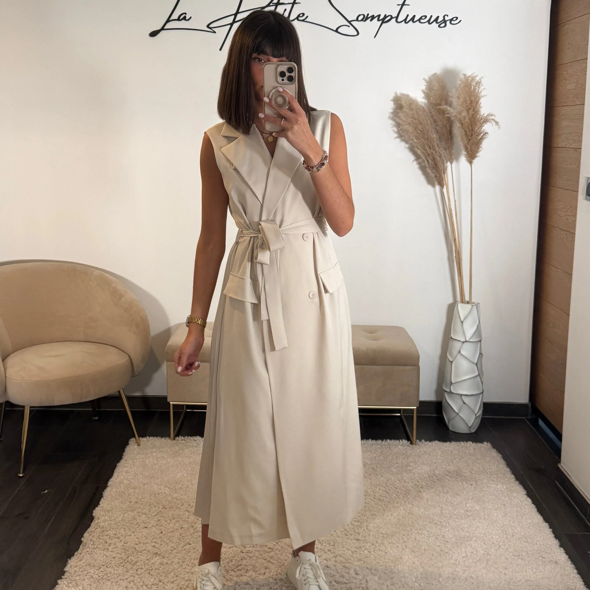 ROBE BEIGE HELENA