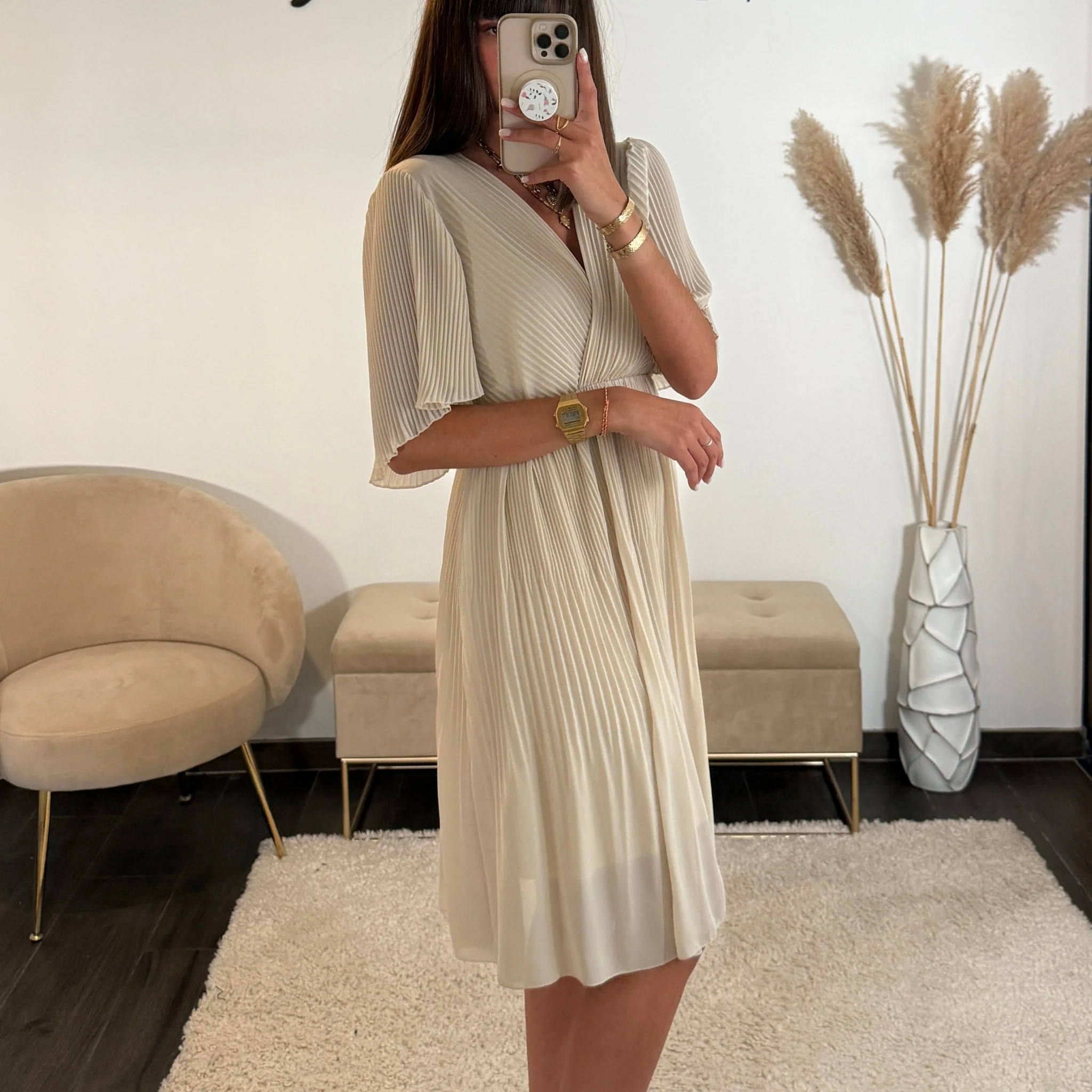 ROBE BEIGE HILONA - Image 2
