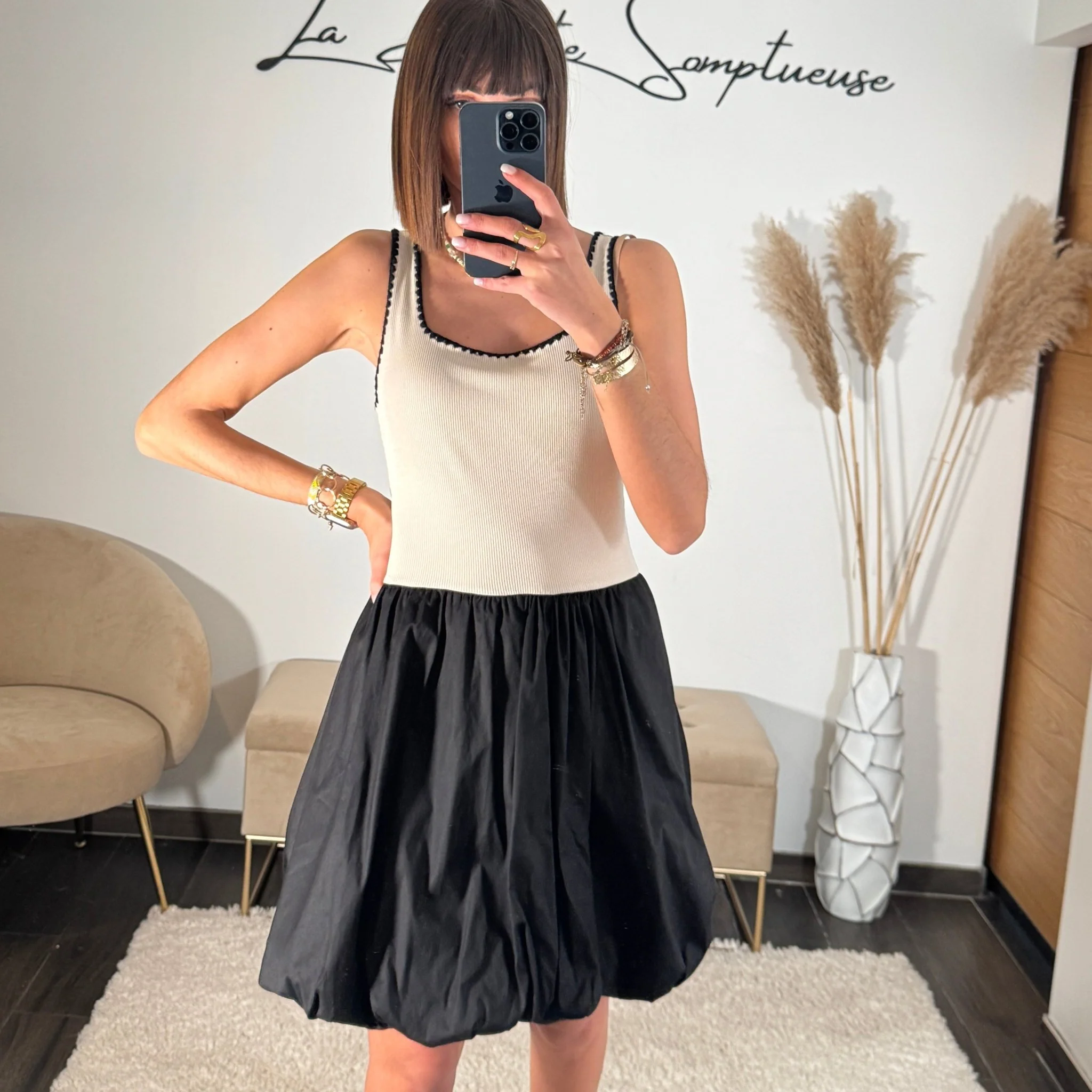ROBE BEIGE MEGHANE