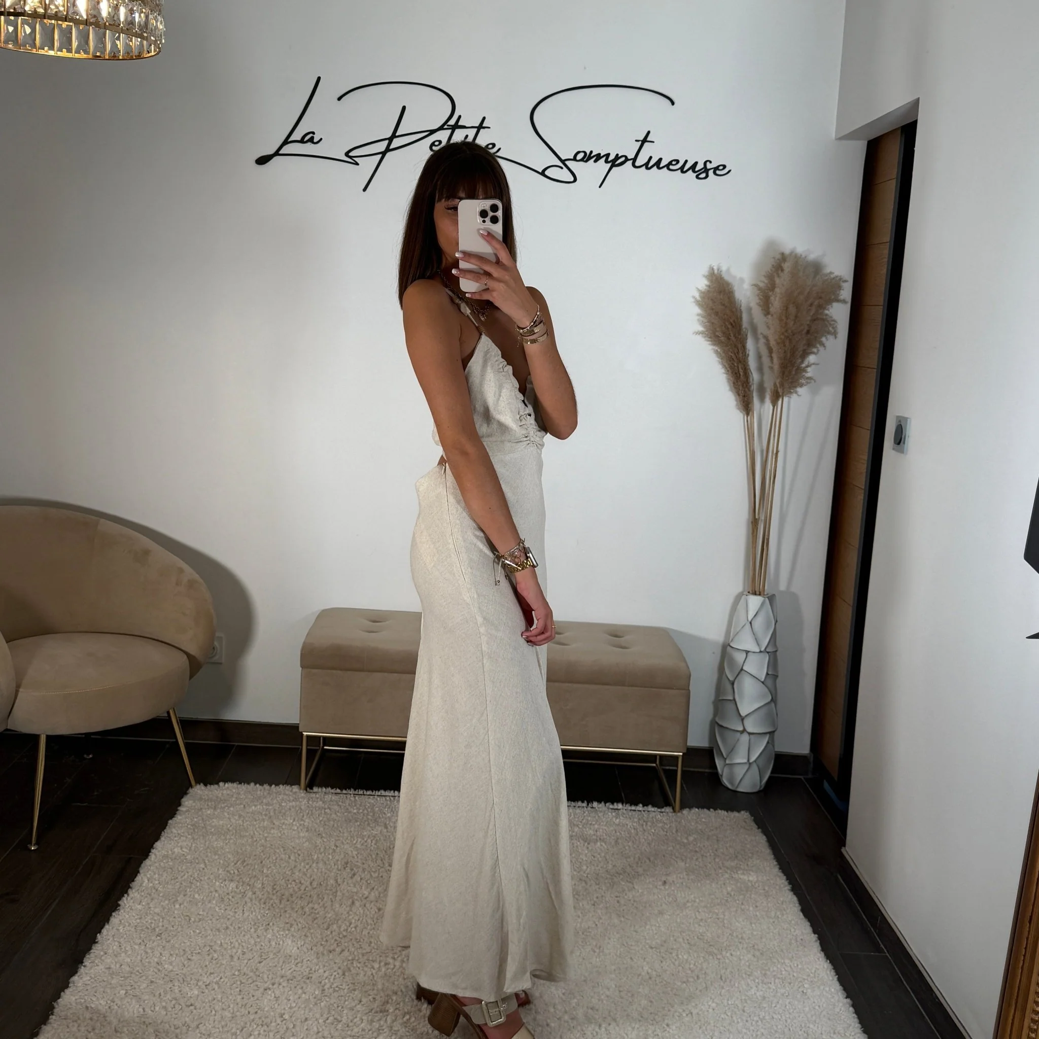 ROBE BEIGE POLENA - Image 2