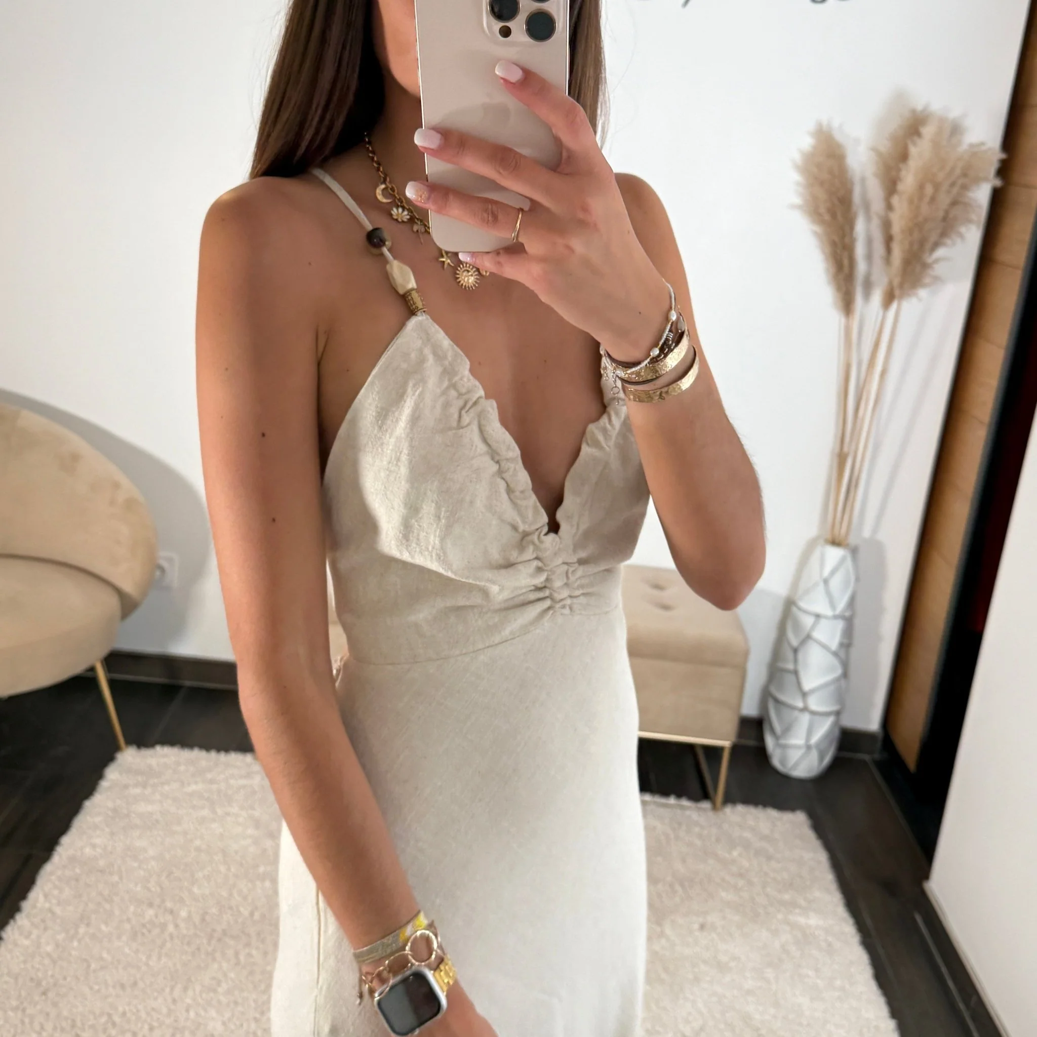 ROBE BEIGE POLENA - Image 4