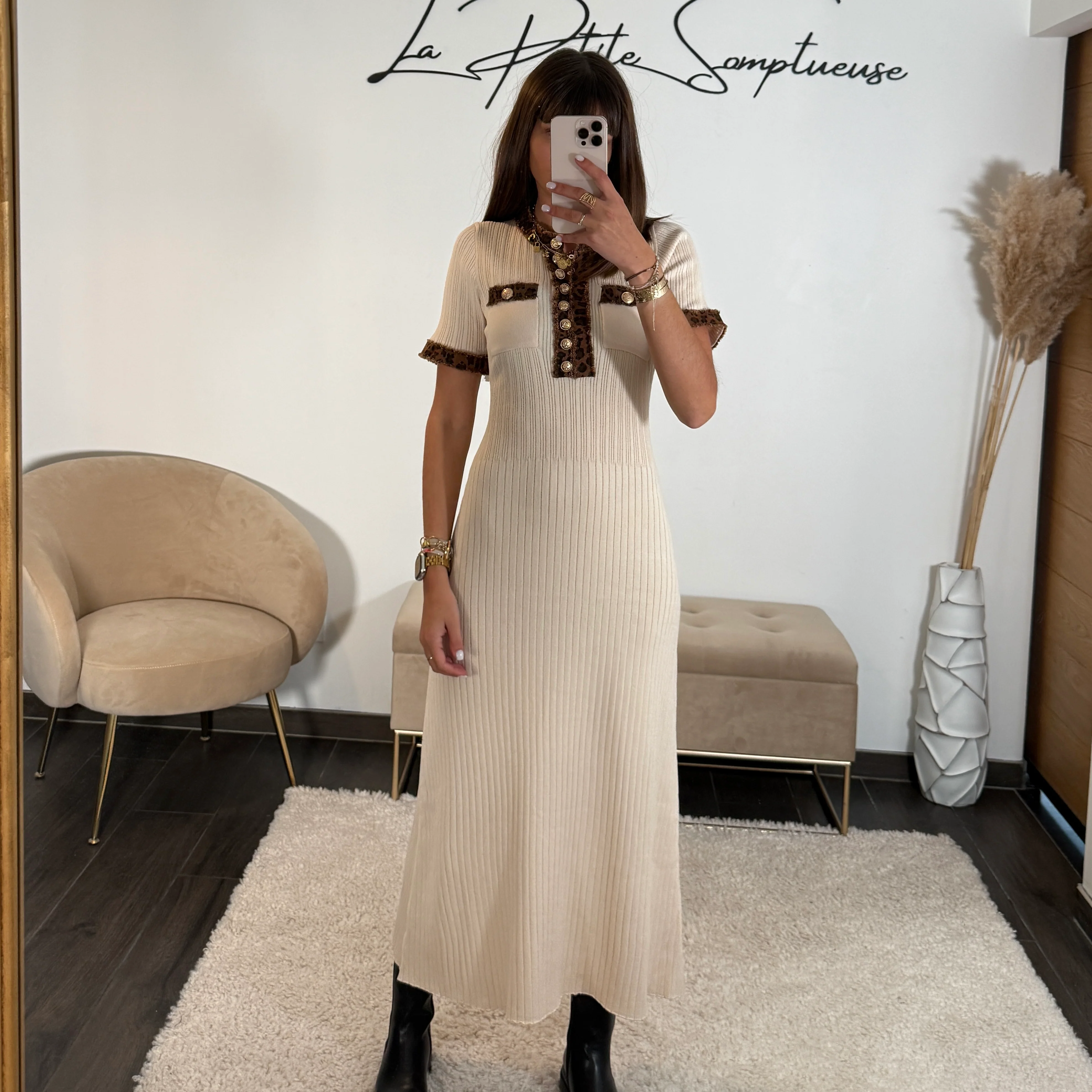 ROBE BEIGE SANDY