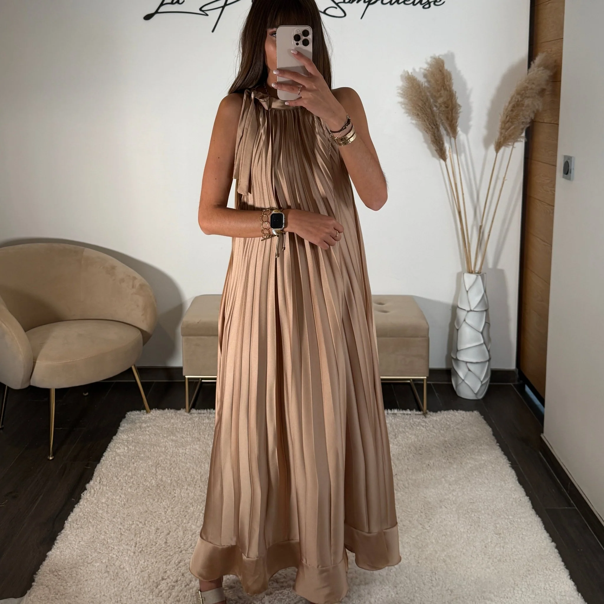 ROBE BEIGE URIA