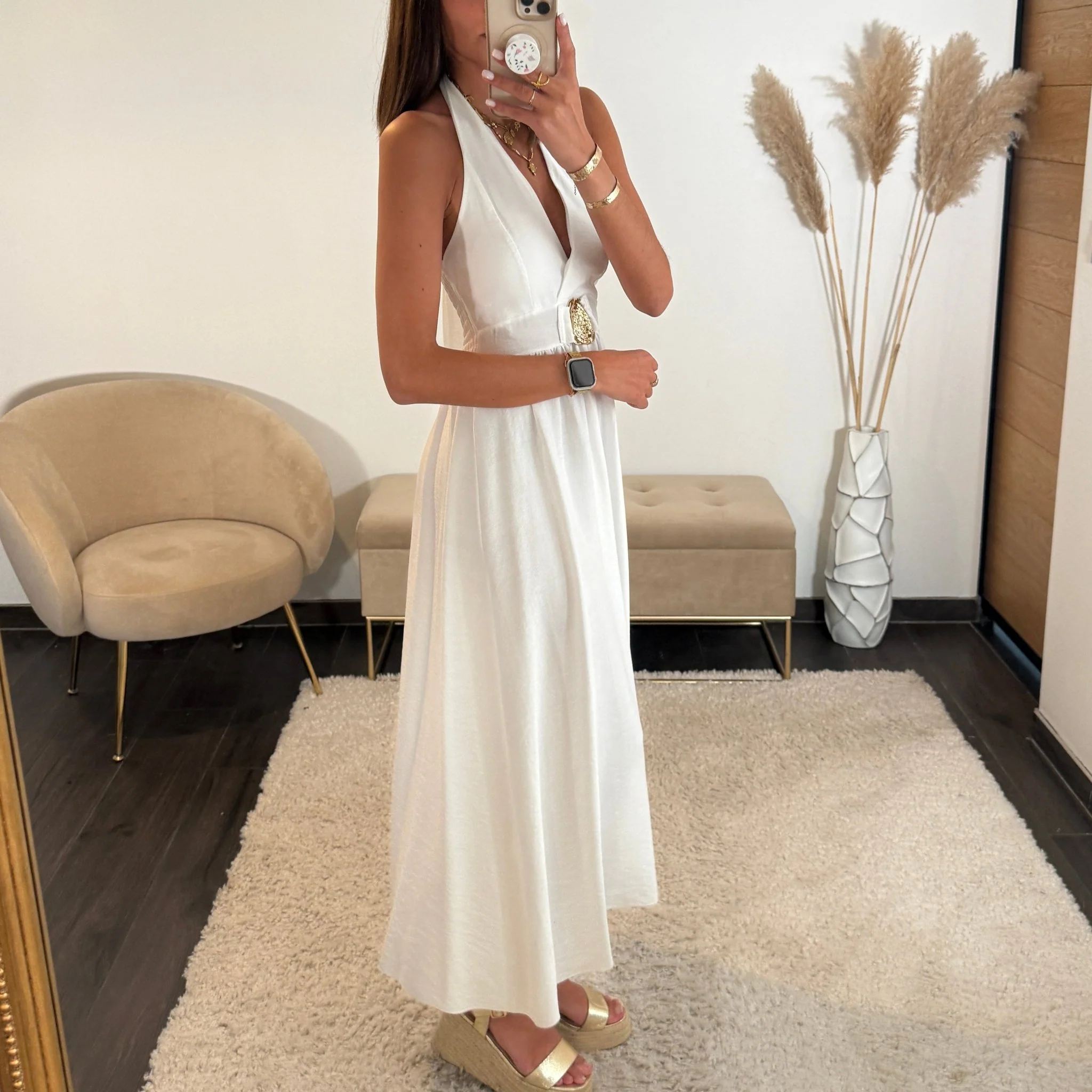 ROBE BLANC CORRINA - Image 2