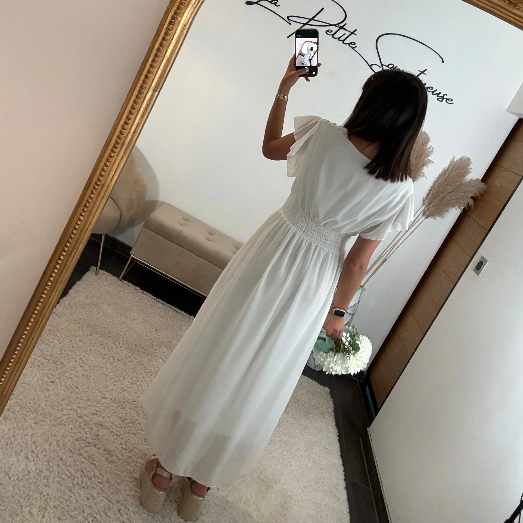 ROBE BLANCHE ALICIA - Image 3
