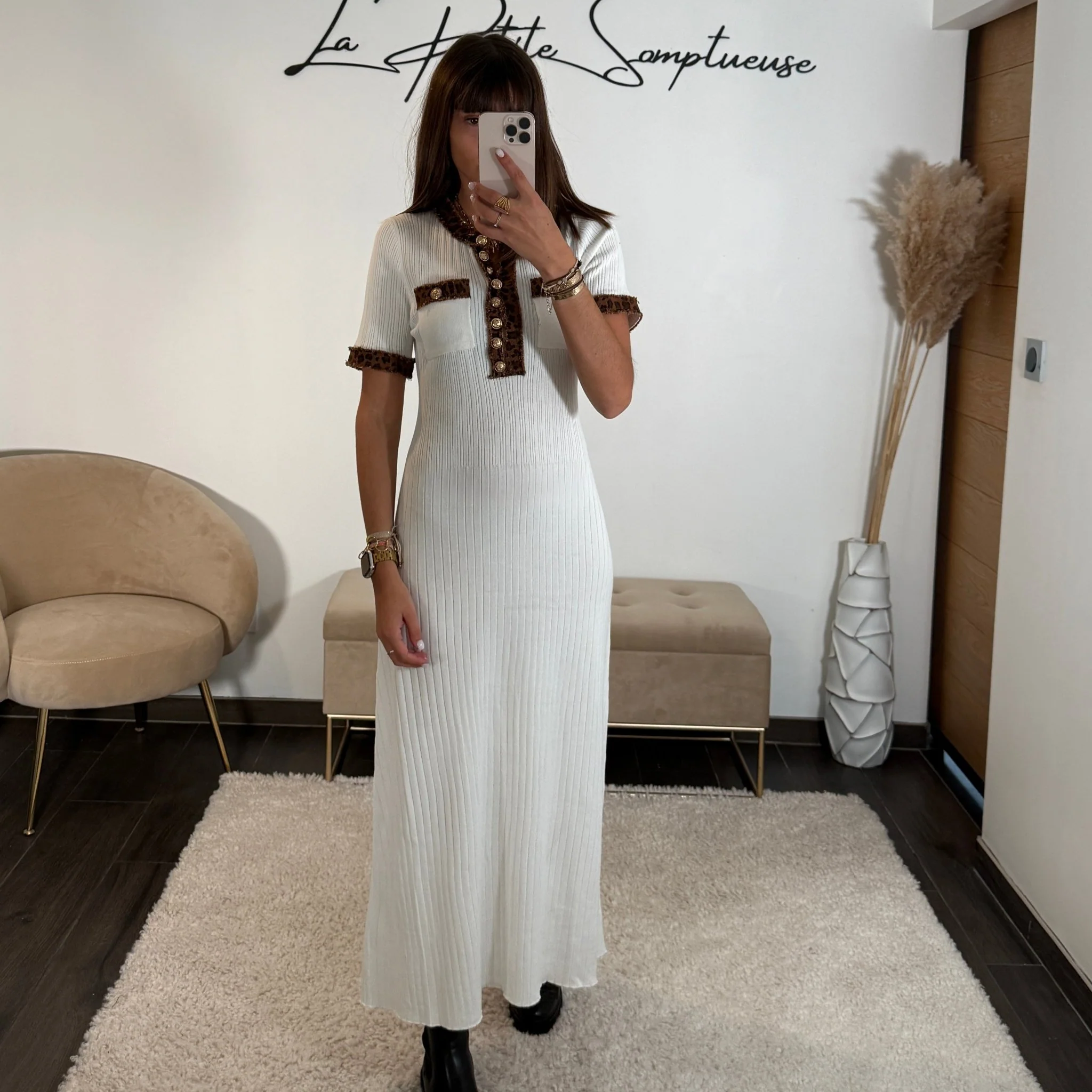 ROBE BLANCHE SANDY
