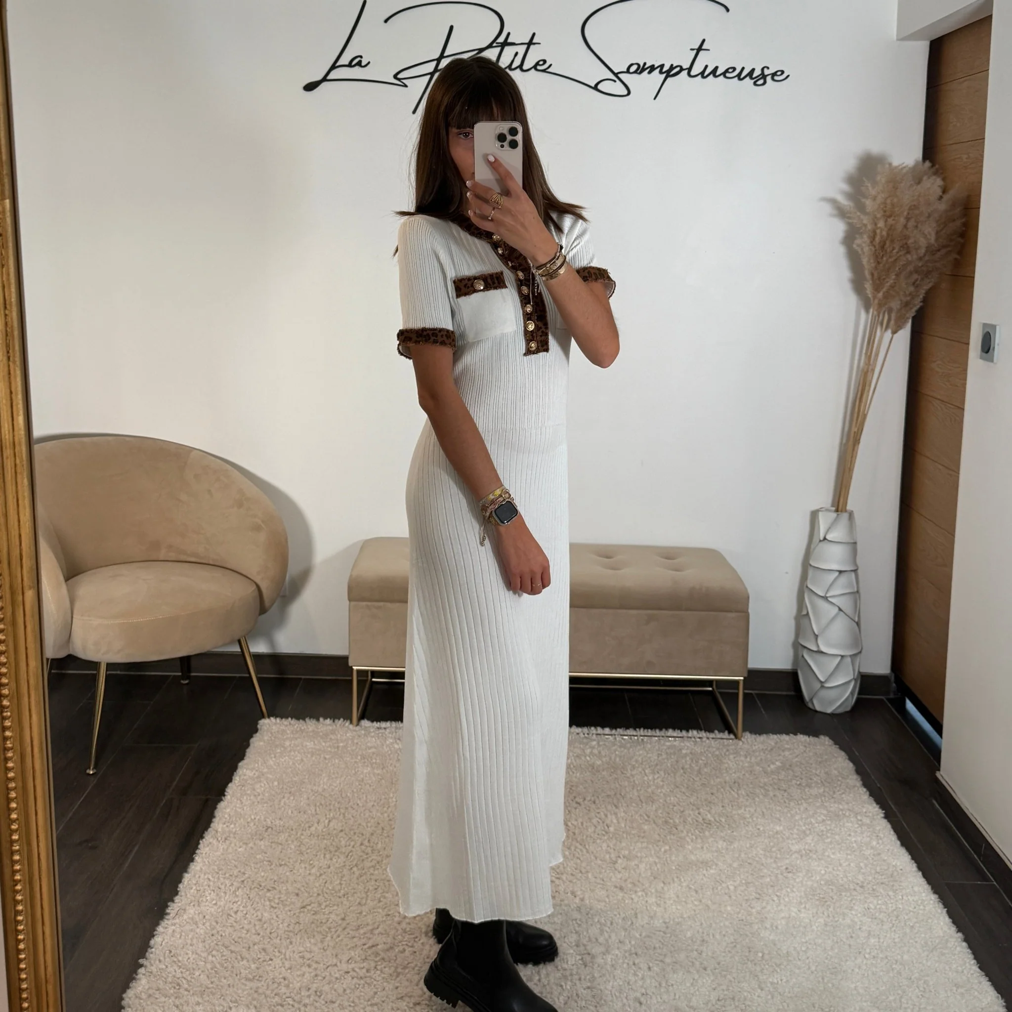 ROBE BLANCHE SANDY - Image 2