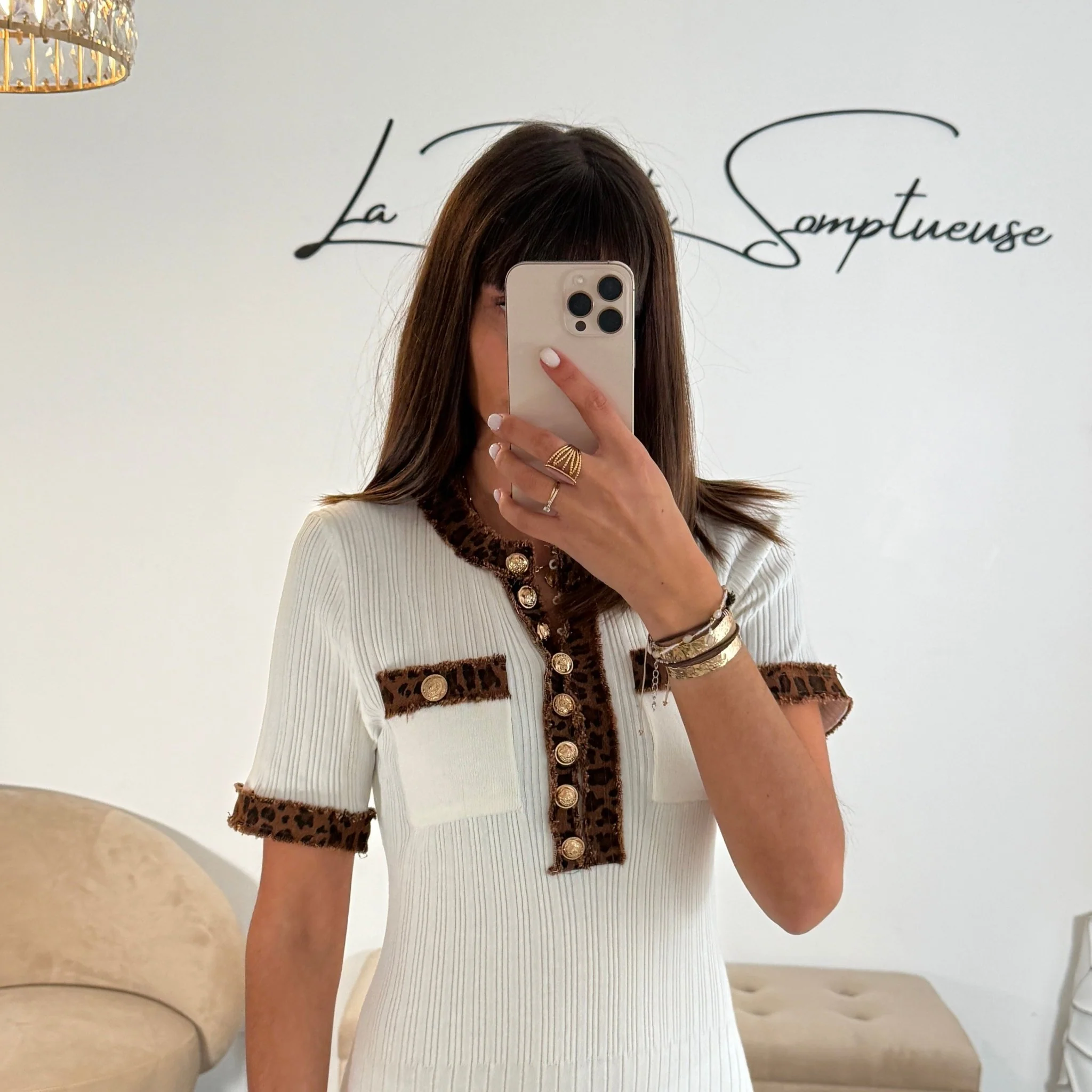 ROBE BLANCHE SANDY - Image 3